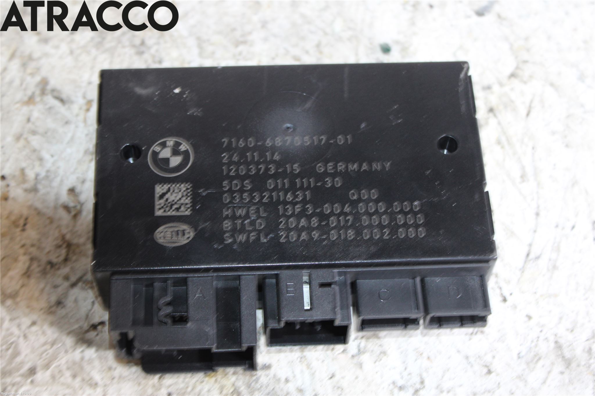 BMW 4 F32/F33/F82/F83 13-20 Styreenhet Tilhengerfeste