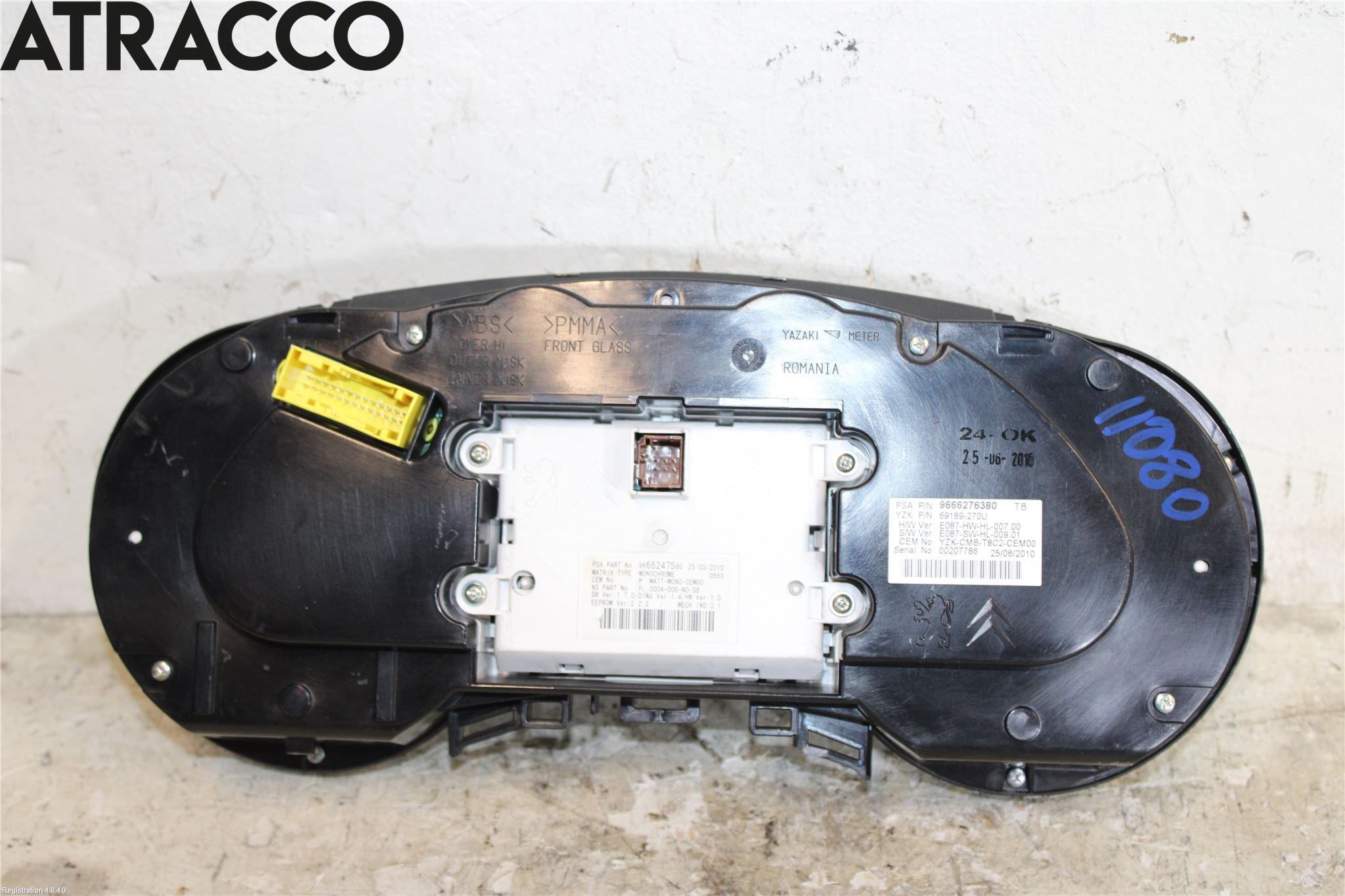 Peugeot 5008 10-16 Instr Kombinert