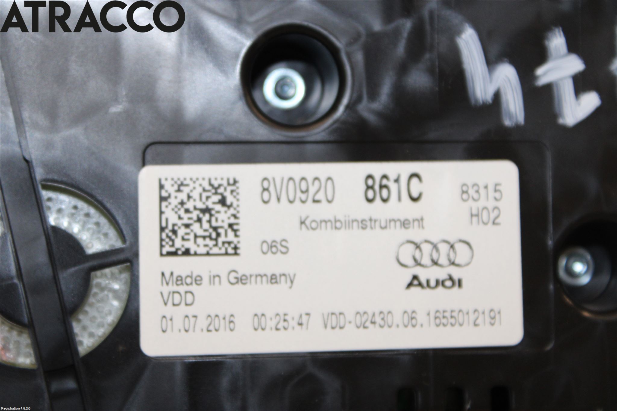 Audi A3/S3 8V 13-20 Instr Kombinert