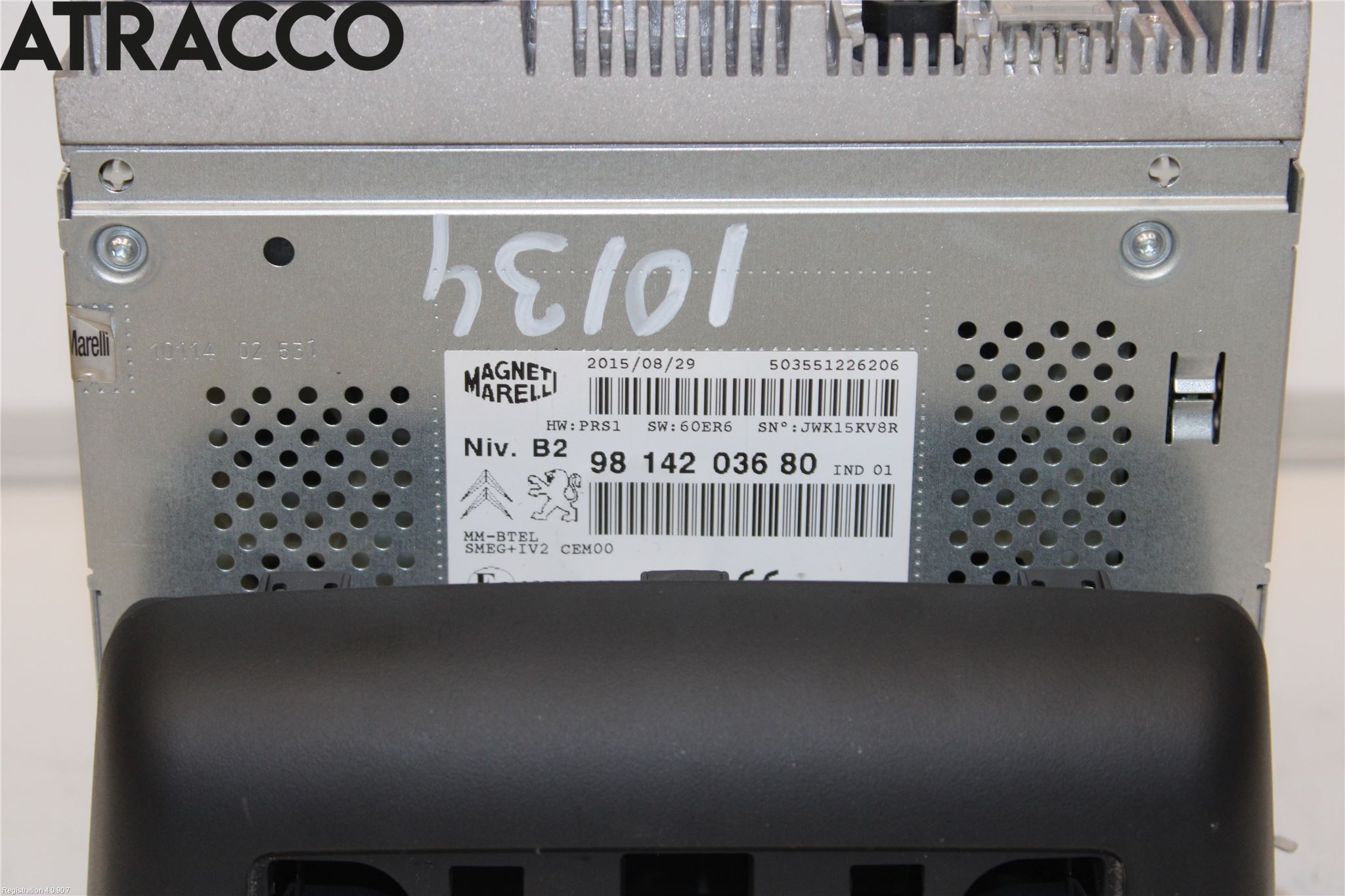 Citroen BERLINGO 08-18 Stereo Radio Med Cd