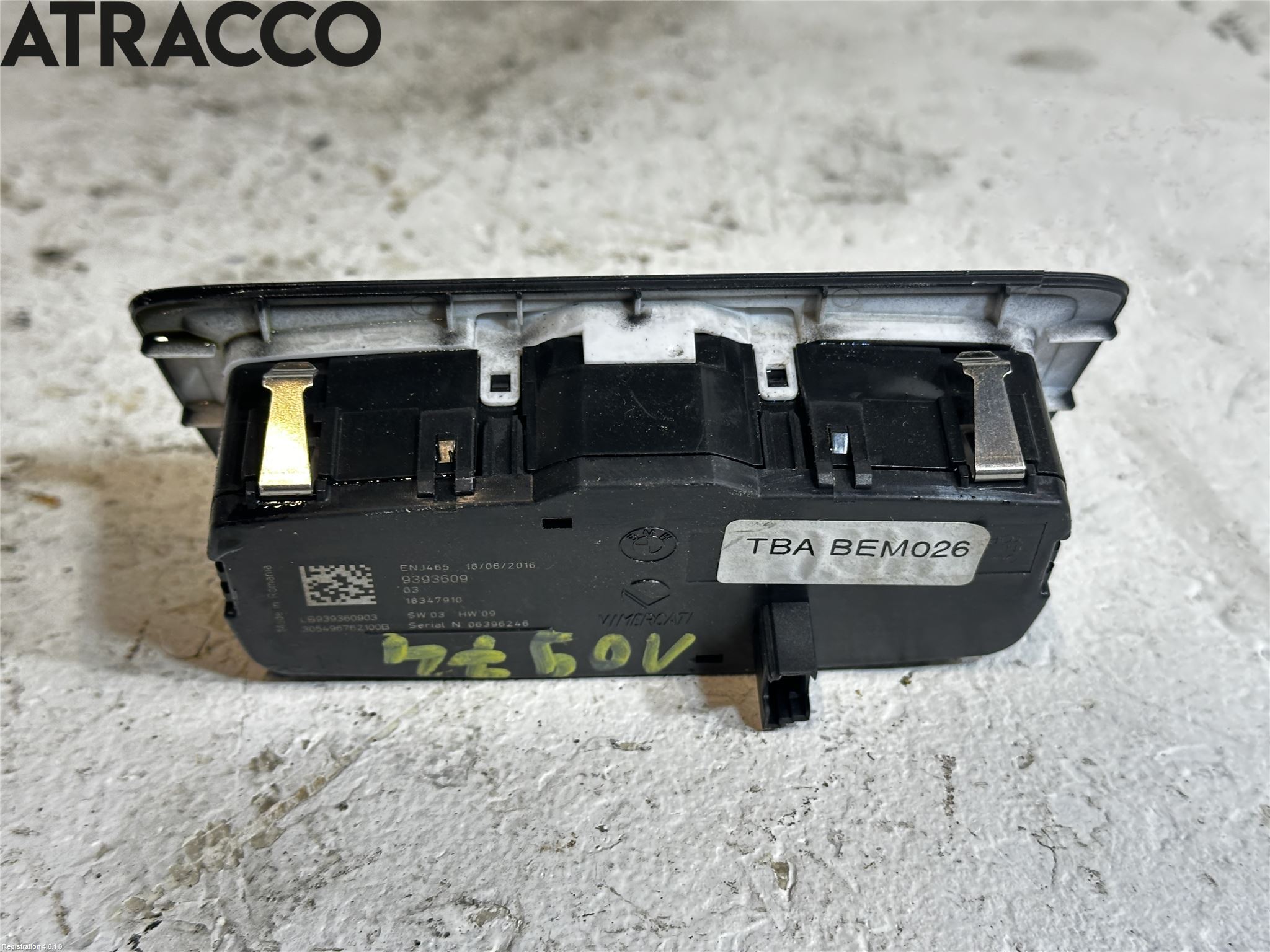 BMW X1 E84 10-15 Bryter Hovedlys