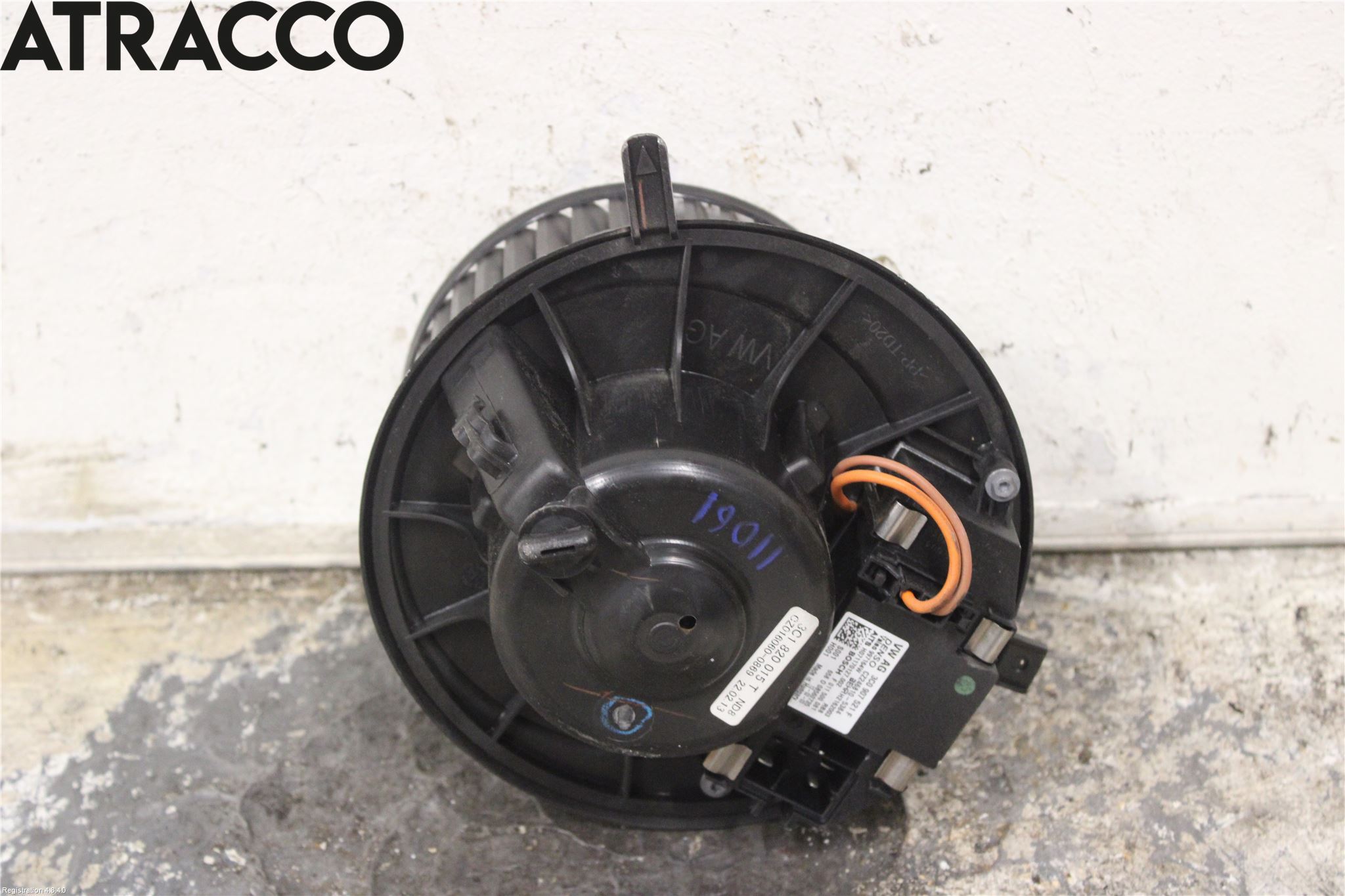 Volkswagen VW PASSAT 11-14 Varmeapparat Viftemotor