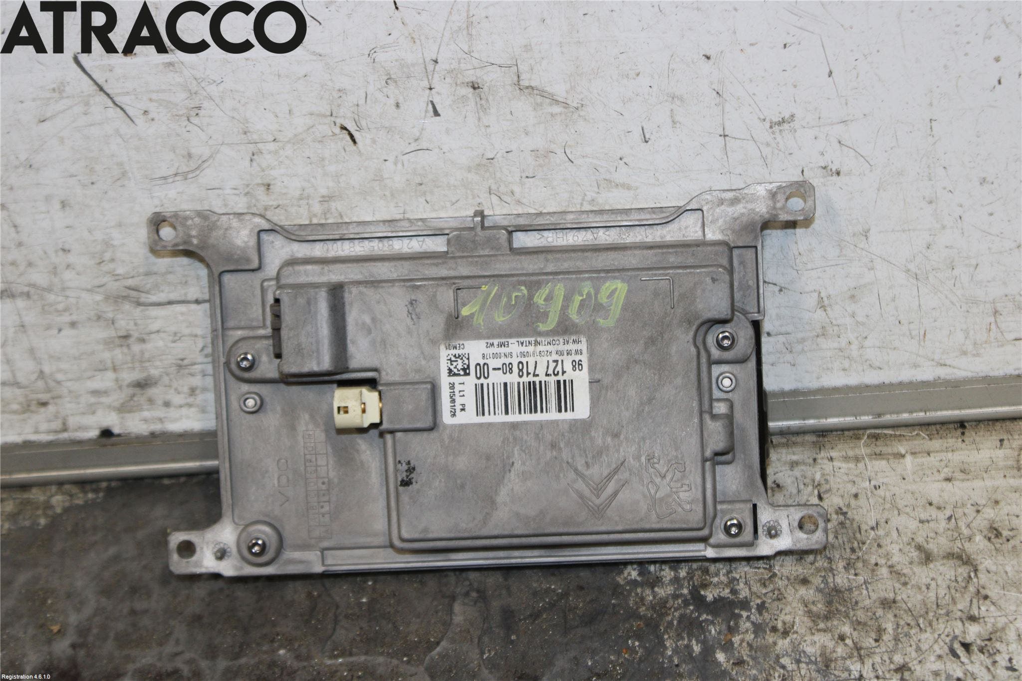 Peugeot 508 11-18 Multifunktionsdisplay