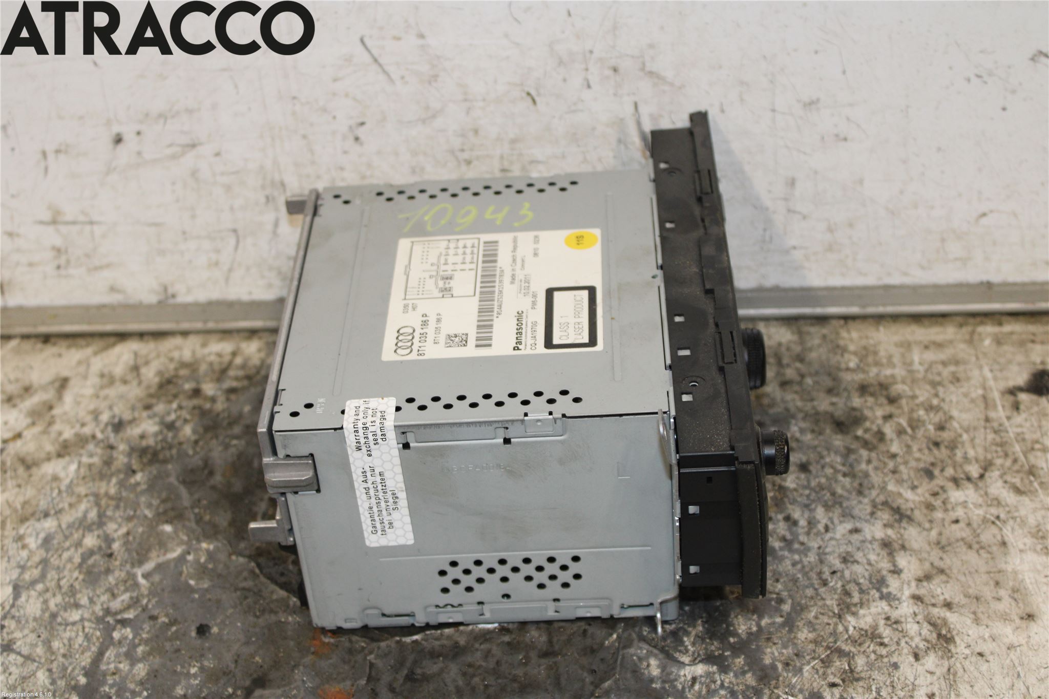 Audi A4/S4 08-11 Stereo Radio Med Cd