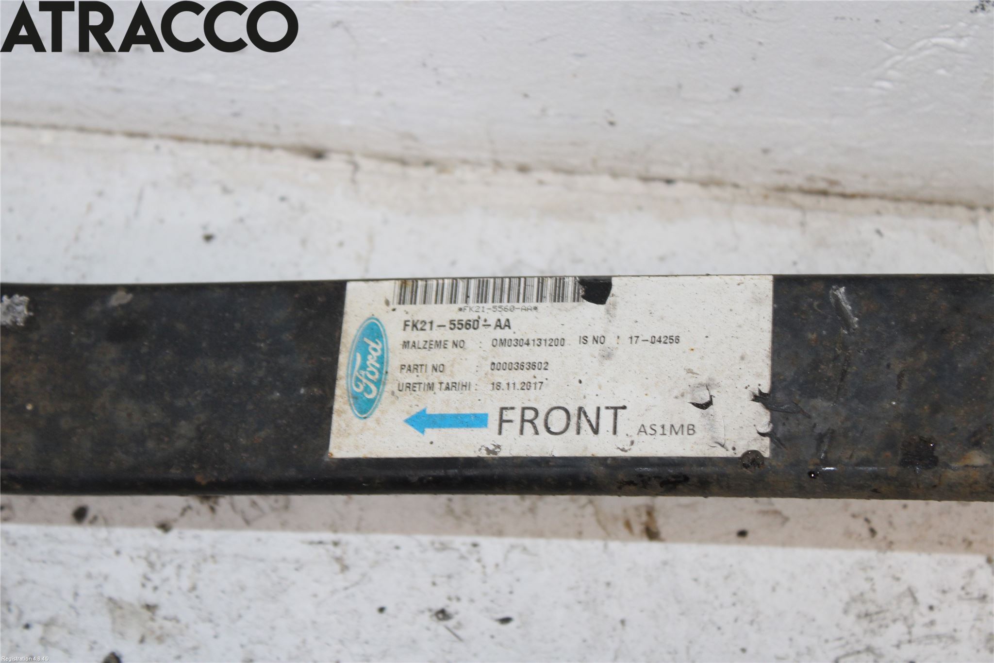 Ford TRANSIT SKÅP/BUSS 14-22 Fjær Bak Blad