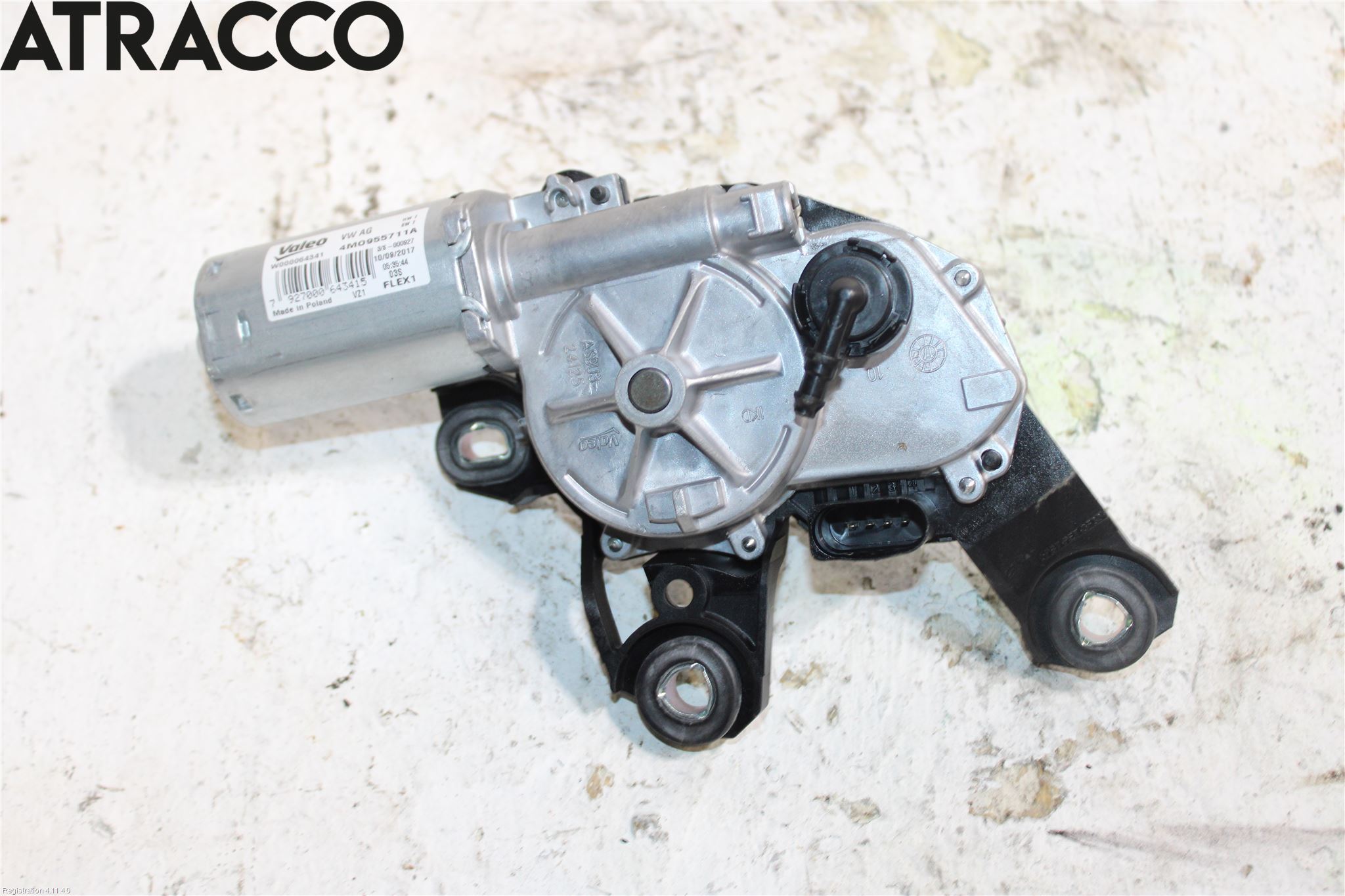 Audi A4/S4 B9 16-19 Viskermotor Bakluke