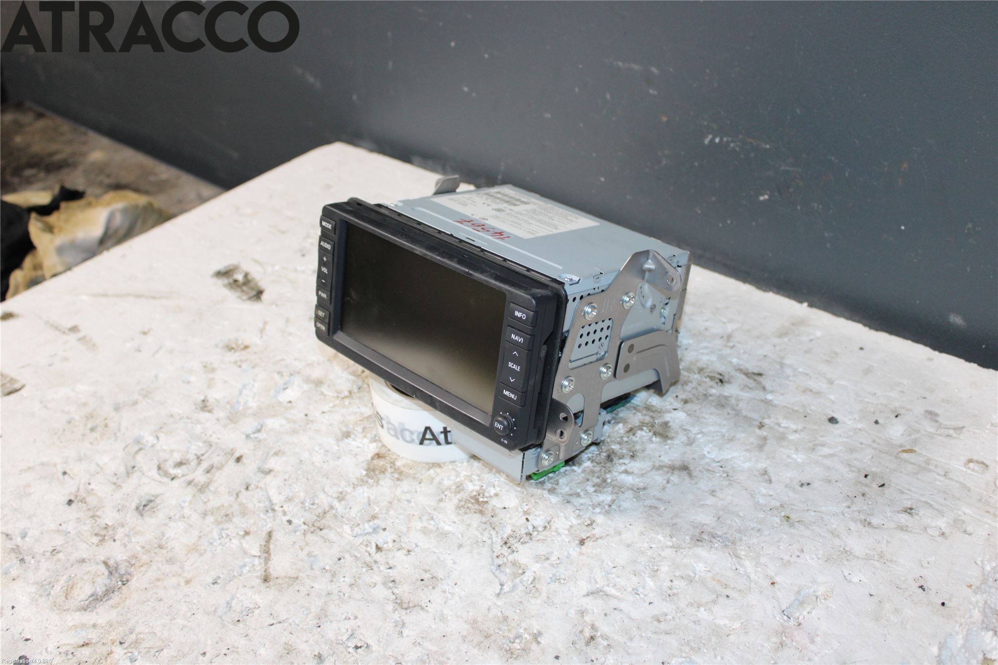 Citroen C4 AIRCROSS Instr Skjerm Dvd-Gps-Ac-Tlf