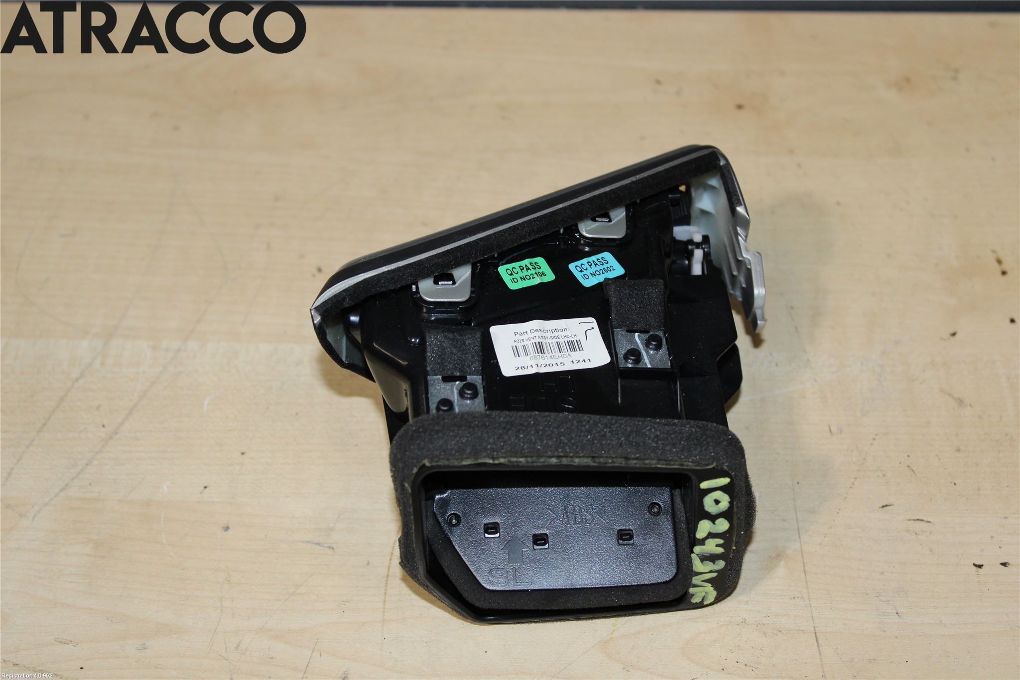 Nissan QASHQAI 14-17 Dashbord Kanal - Dyse