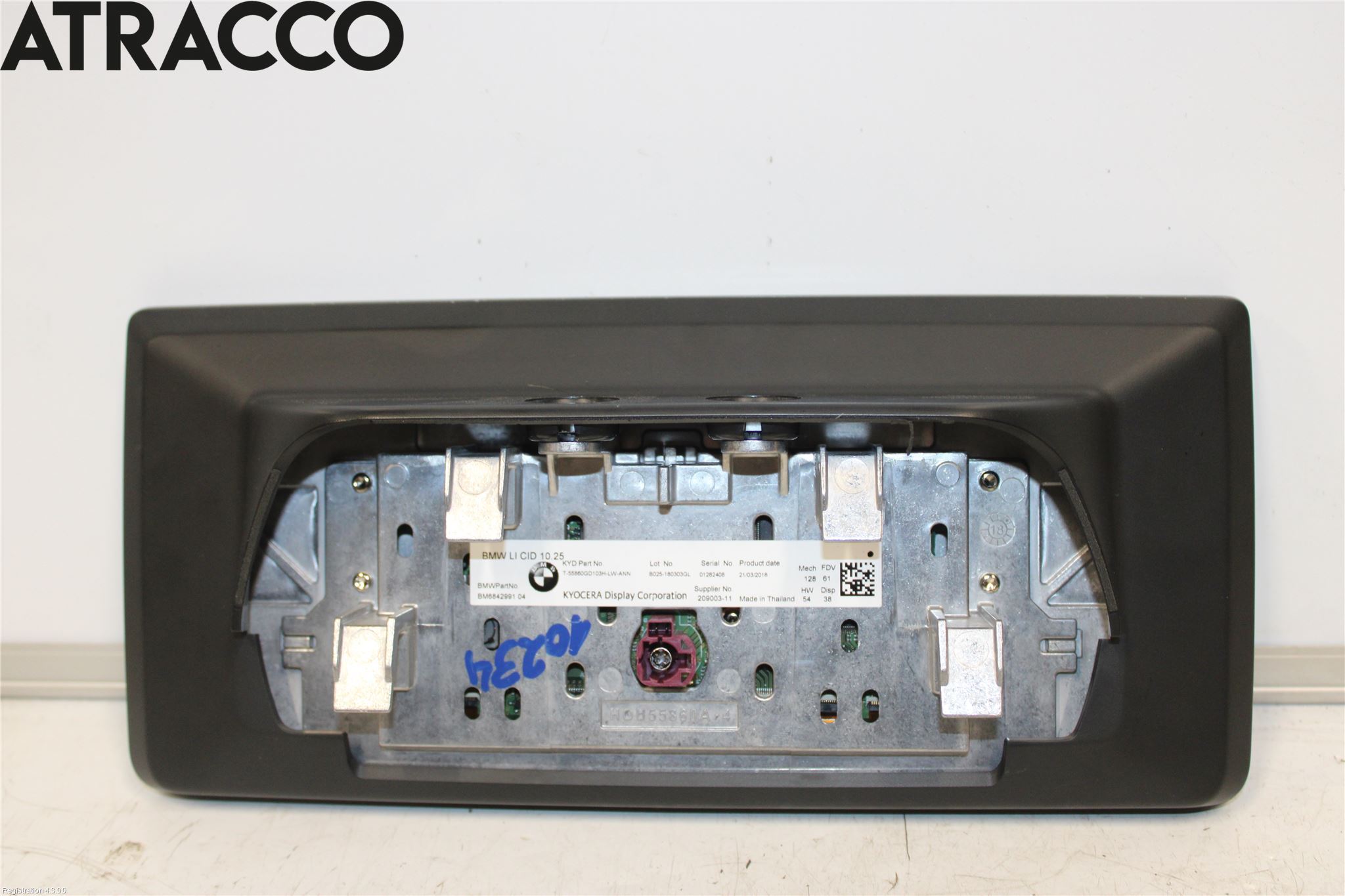 BMW i3 I01 13-22 Multifunktionsdisplay