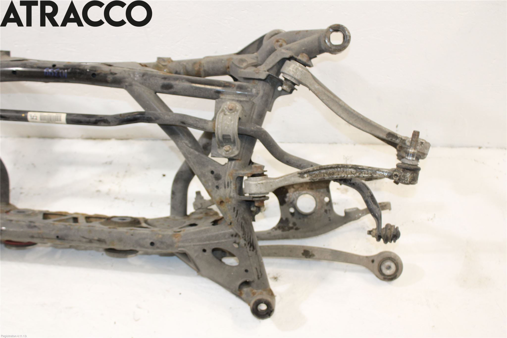BMW 3 F30/F31/F80 12-19 Bakaksel Feste Travers-Ramme