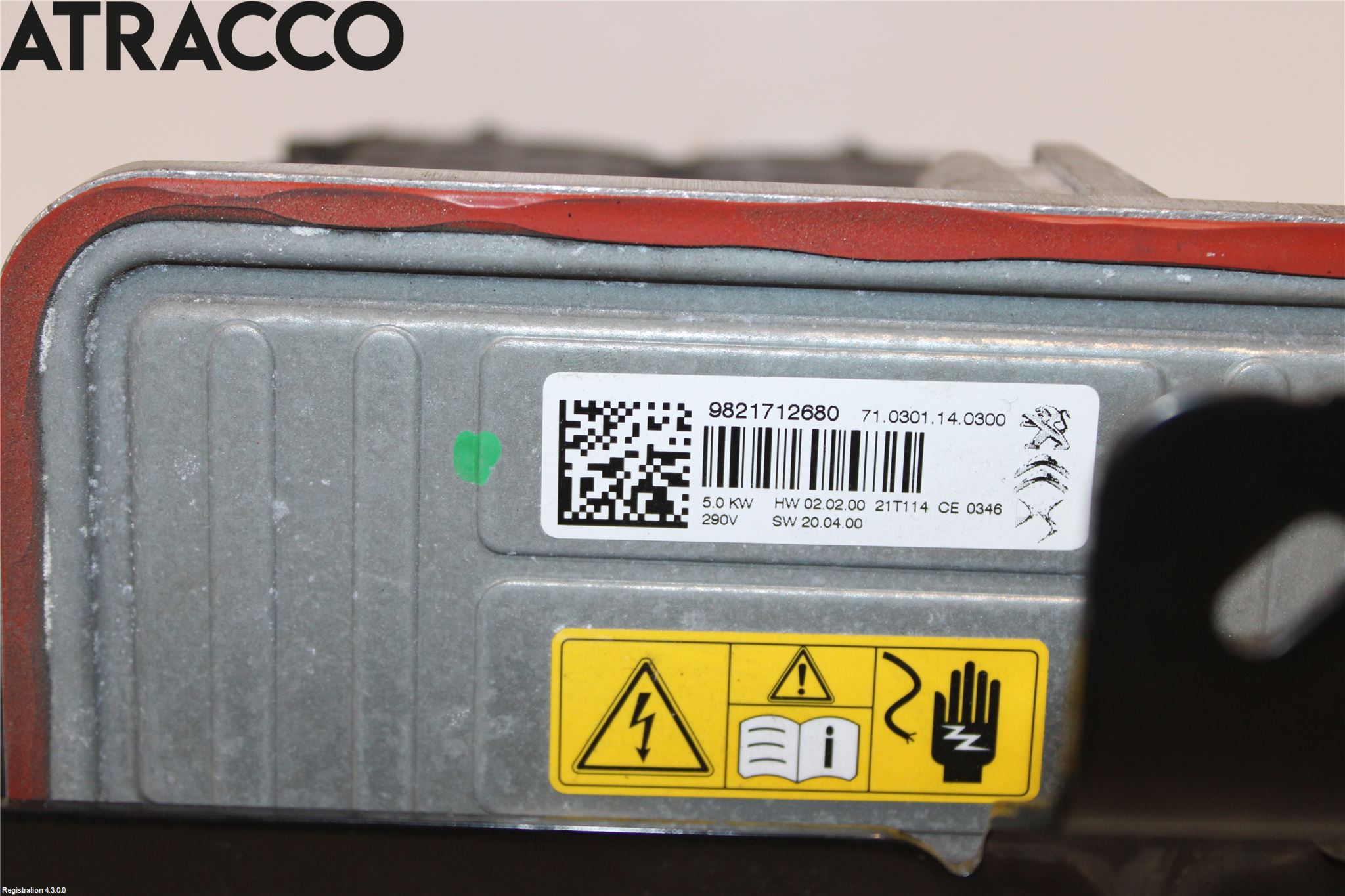 Citroen C4/E-C4 C4X/E-C4X III 21- Motorvarmer Elektrisk