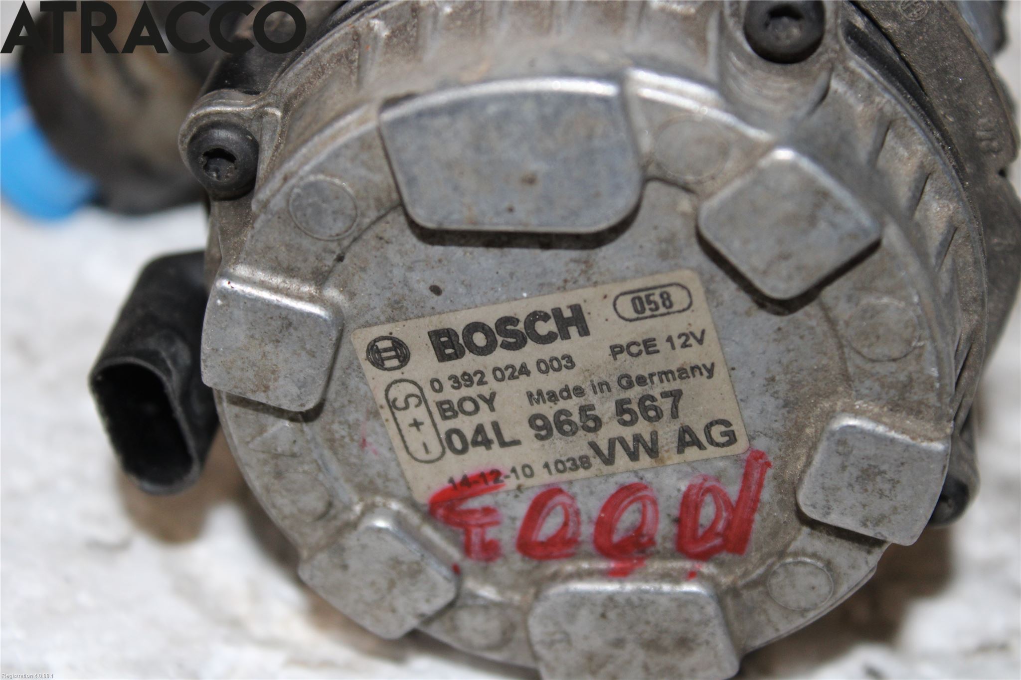 Audi A3/S3 05-13 Varme Sirkulasjonspumpe