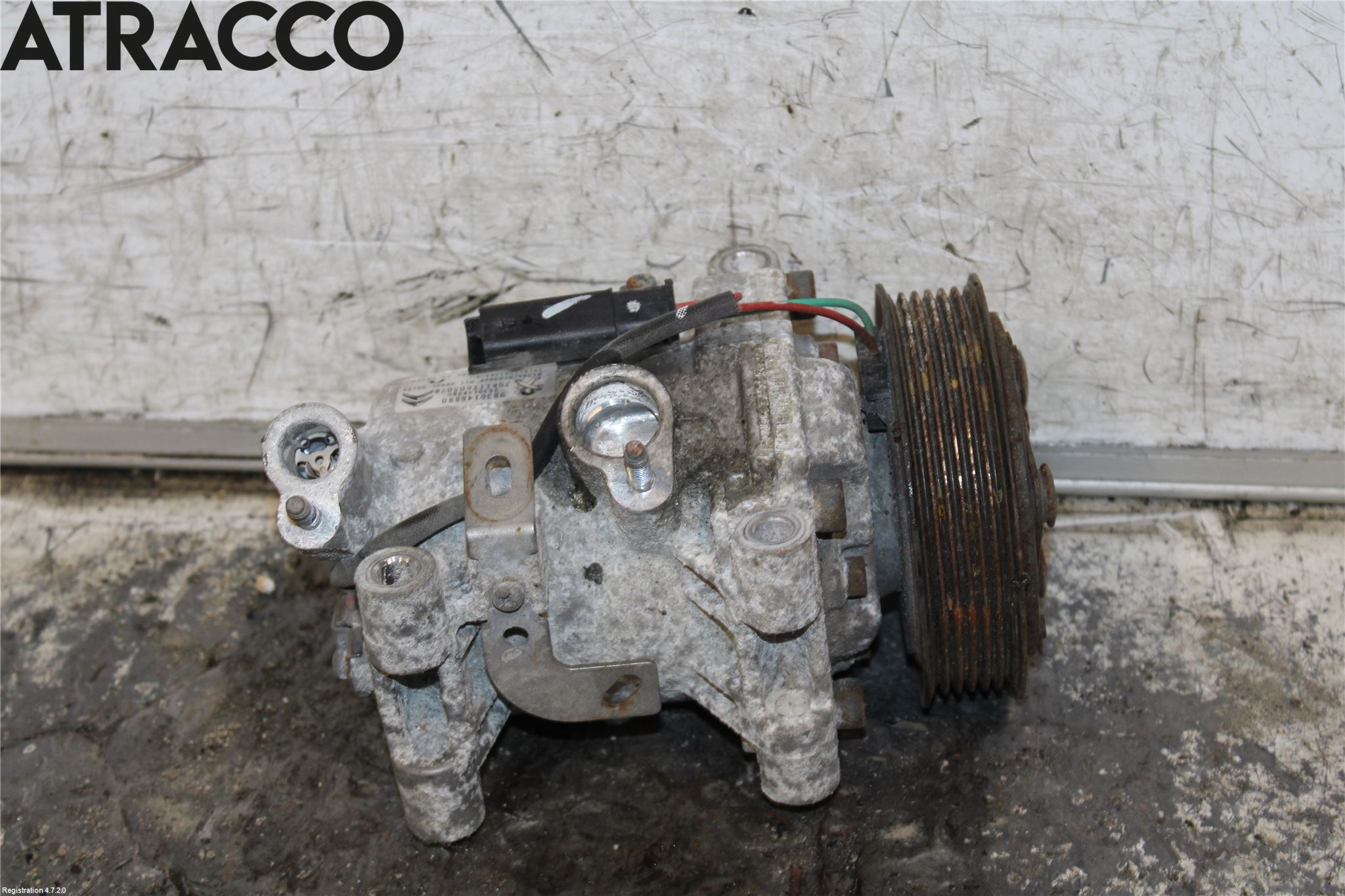 Citroen JUMPY 07-16 Varme Ac Kompressor