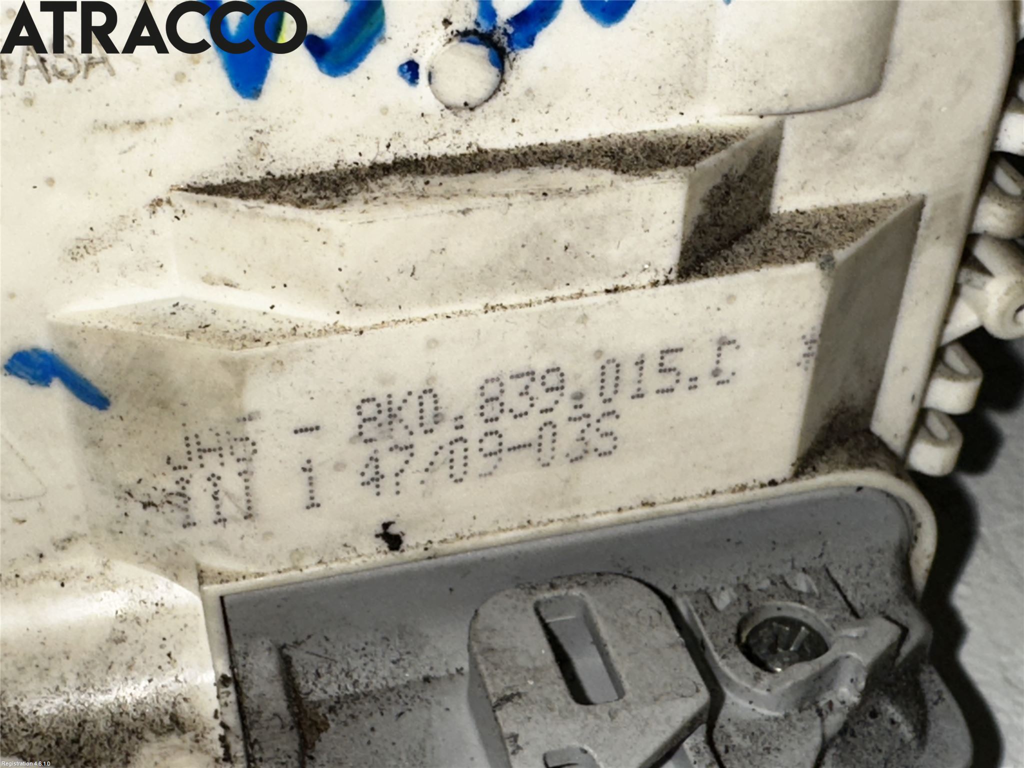 Audi A4/S4 08-11 Dørlås - Låsekasse