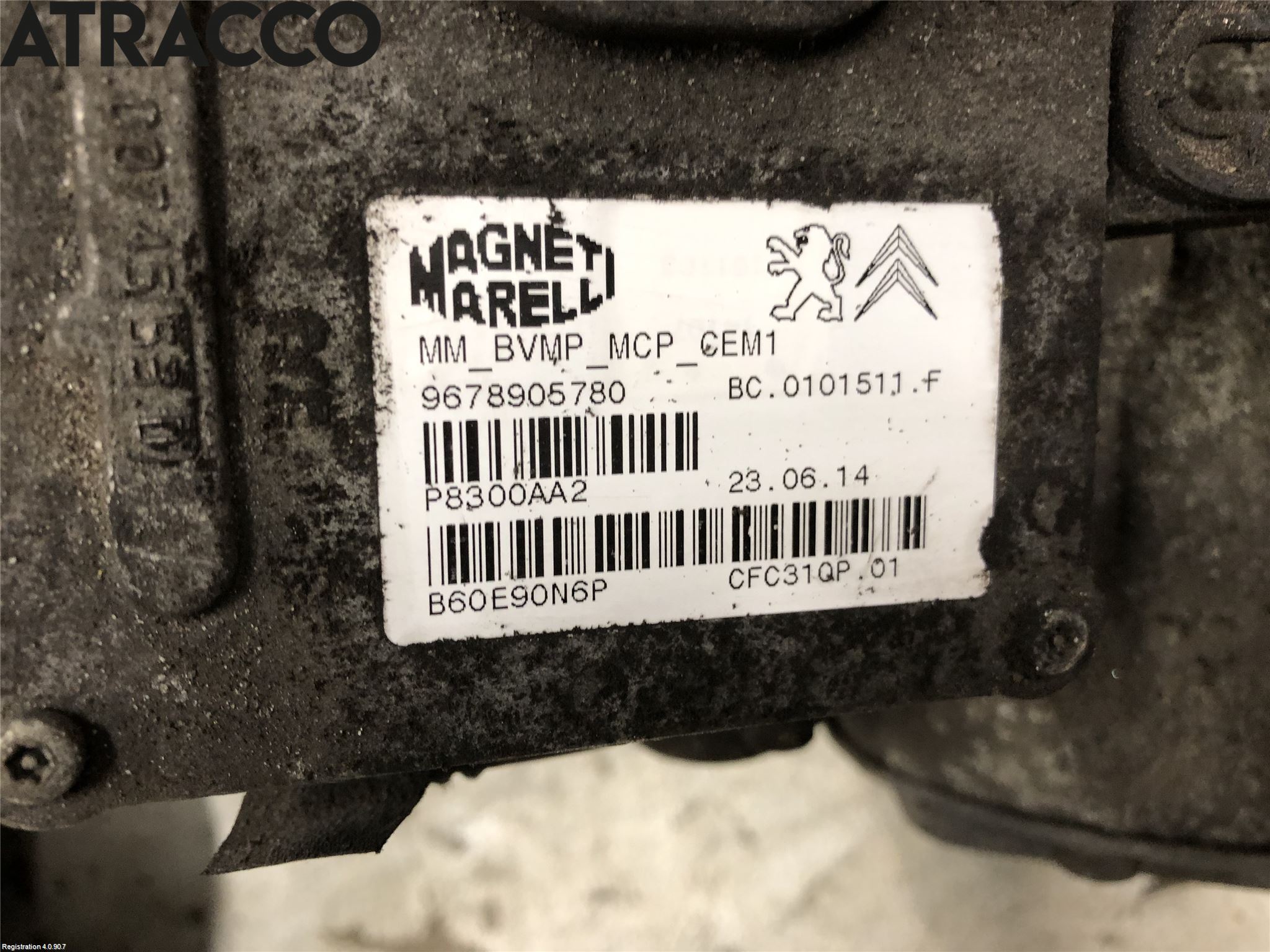 Citroen C4 CACTUS 14-20 Gearkasse Automat