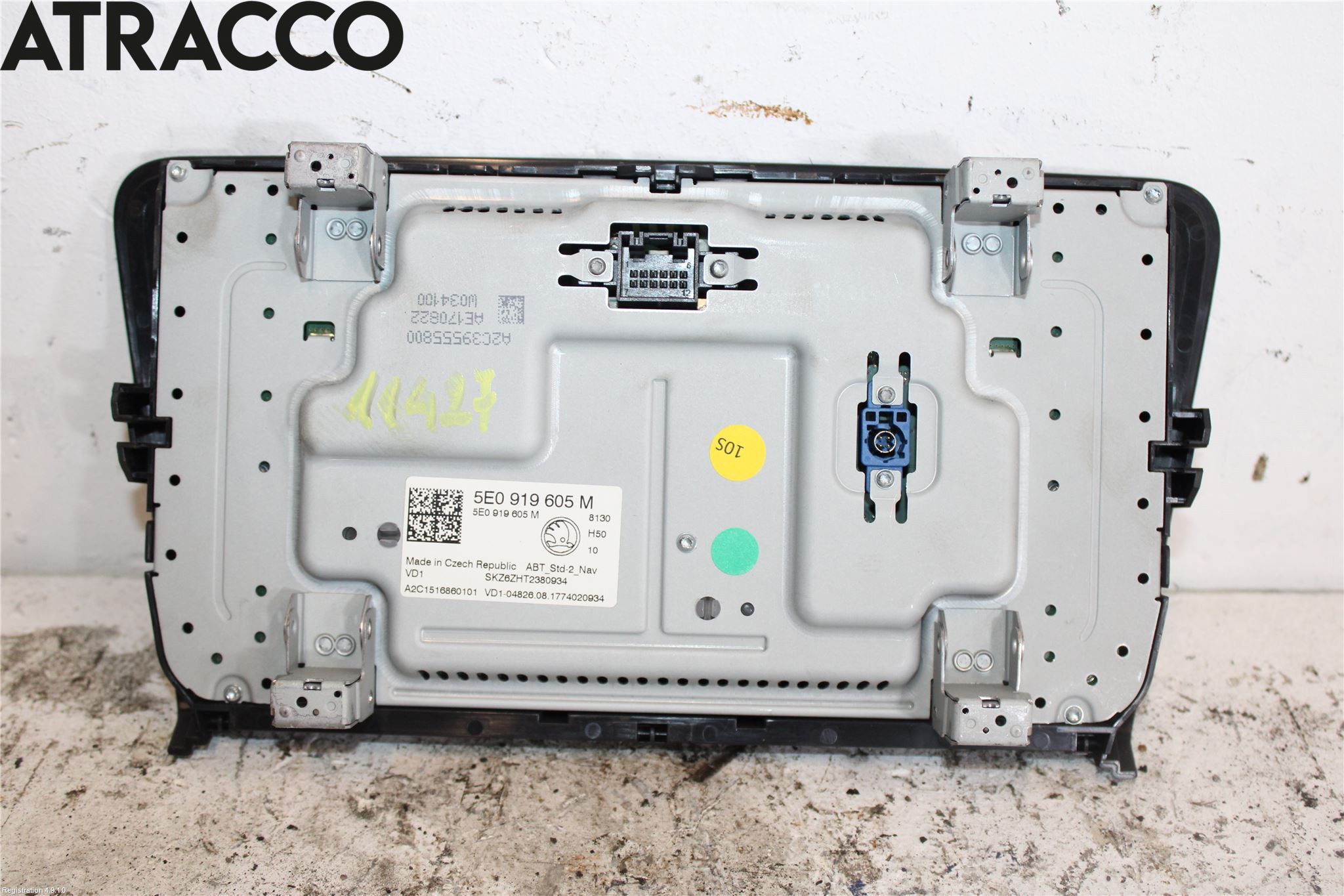 Skoda OCTAVIA (5E) 13-20 Multifunktionsdisplay