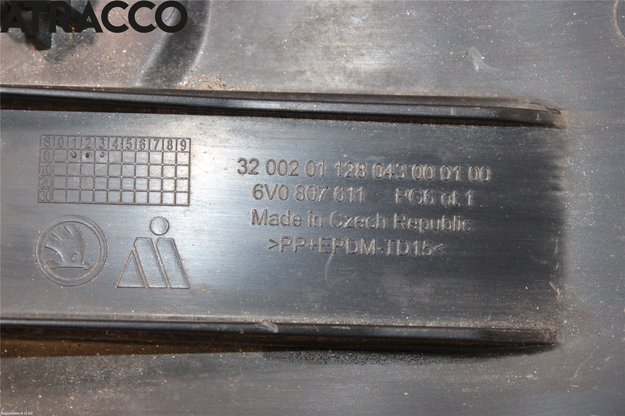 Skoda FABIA 15-21 Bunnplate U Motor-Gear-Dørk