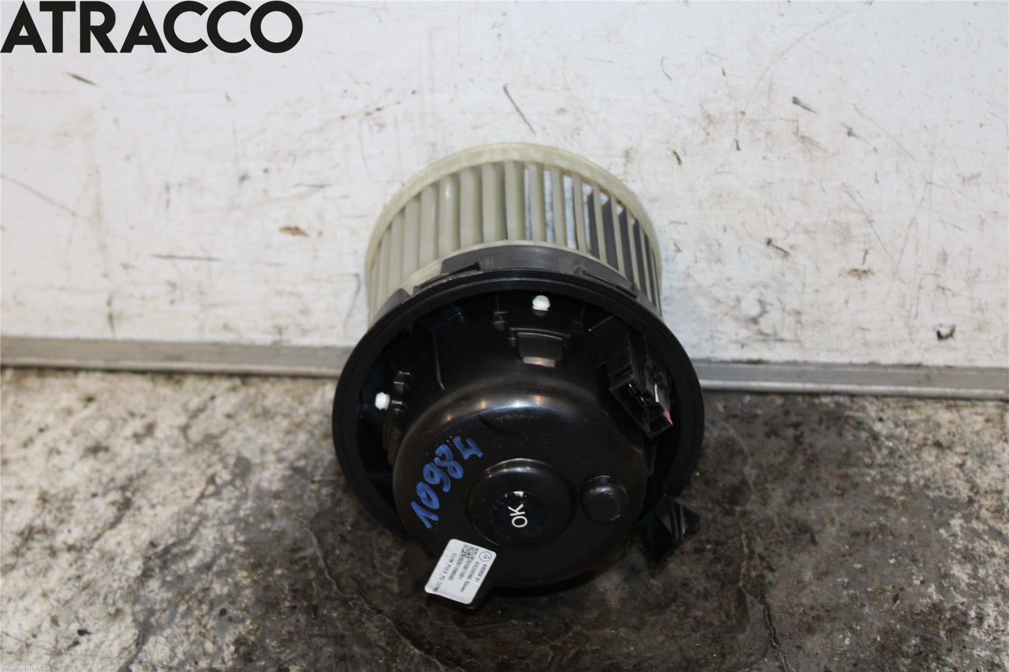 Peugeot 2008/E-2008 20- Varmeapparat Viftemotor