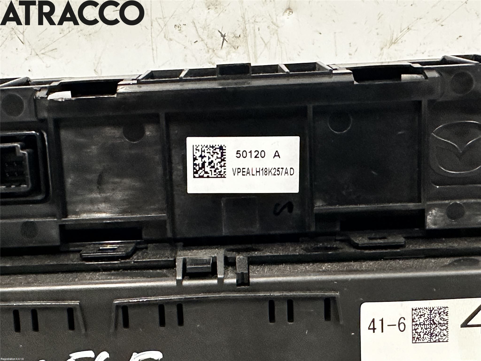 Mazda 6 13- Varme Ac Betjening-Display