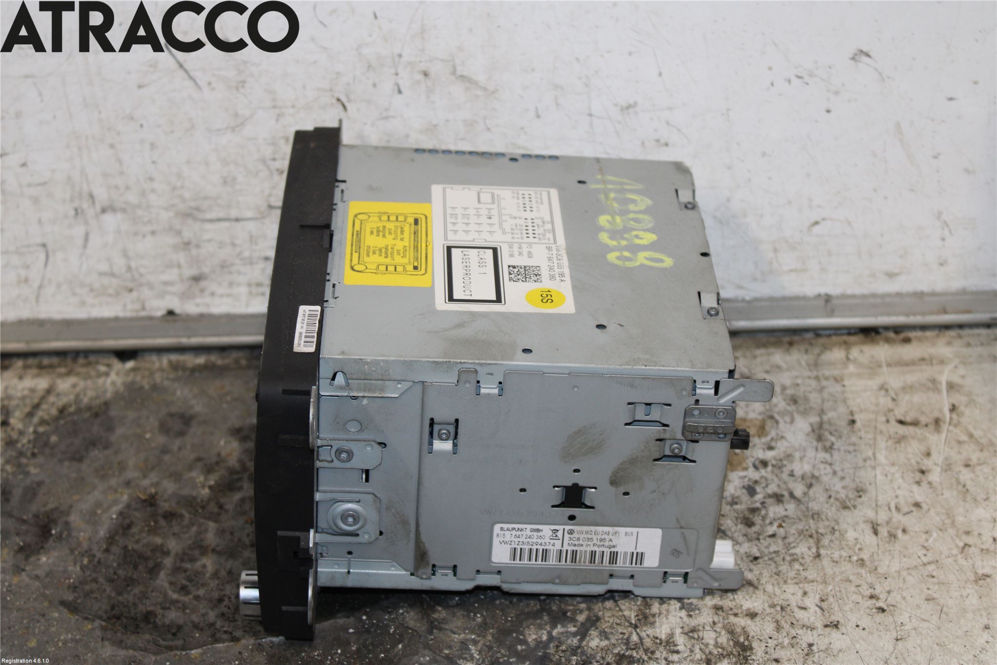 Volkswagen VW GOLF VI 09-13 Stereo Radio Med Cd