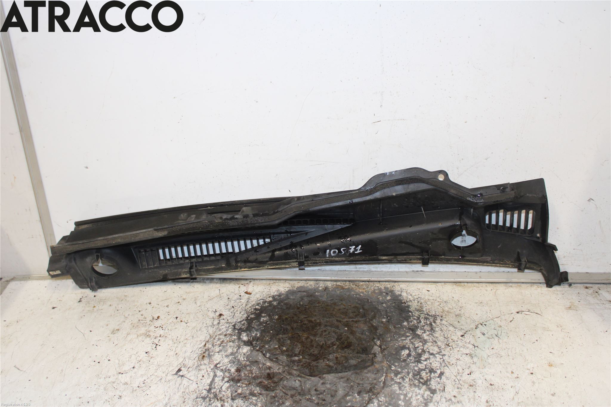 Mitsubishi OUTLANDER 07-12 Visker Deksel-Grill-Under Frr