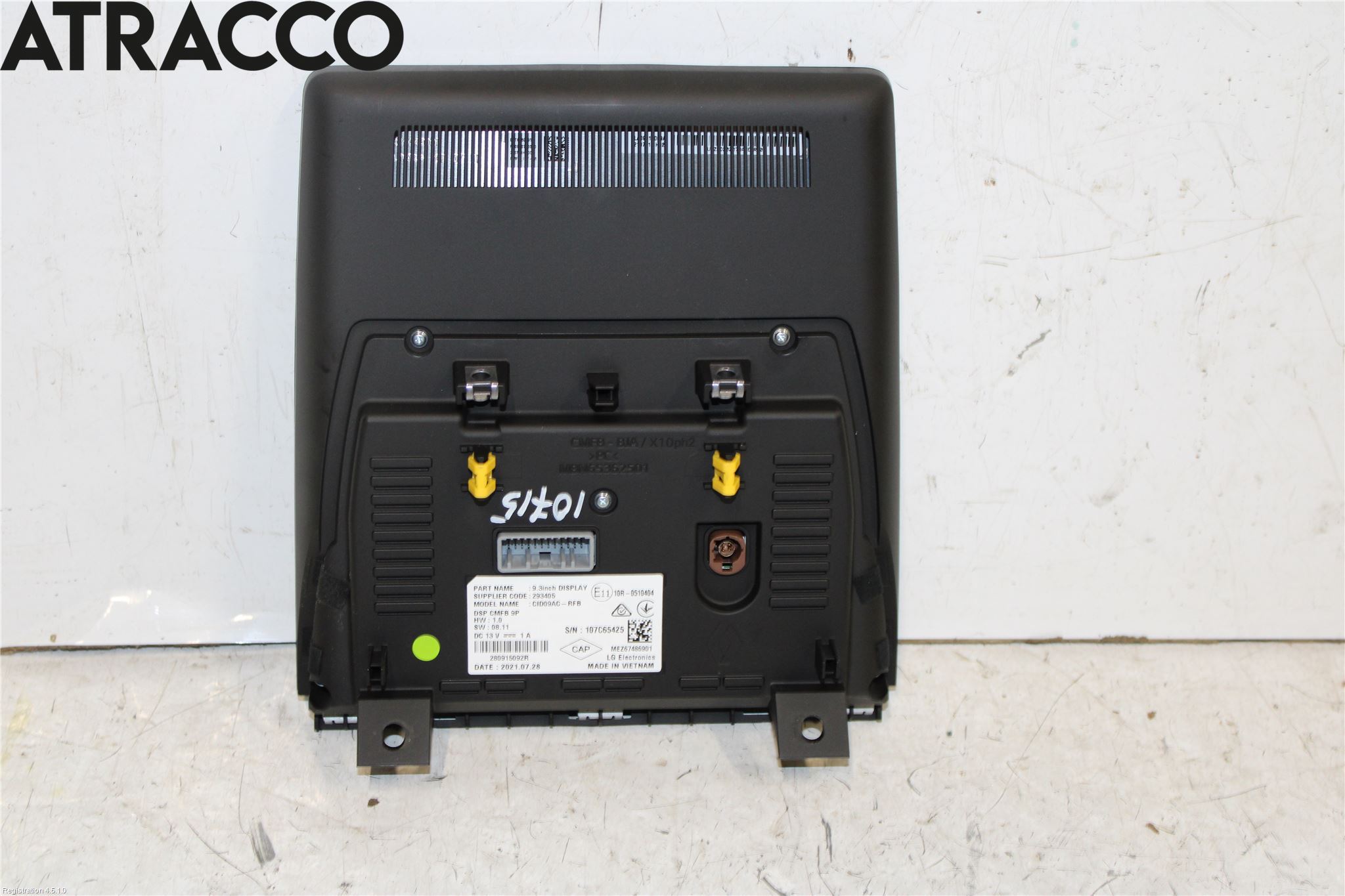 Renault ZOE/E-TECH 13- Kjørecomputer