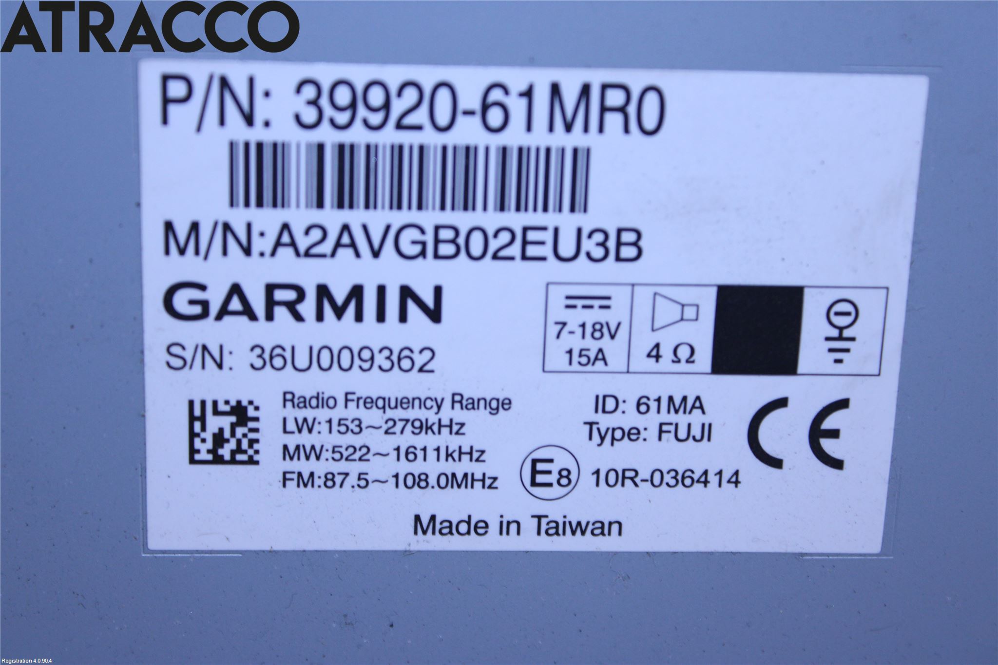 Suzuki SWIFT 11-16 Multifunktionsdisplay