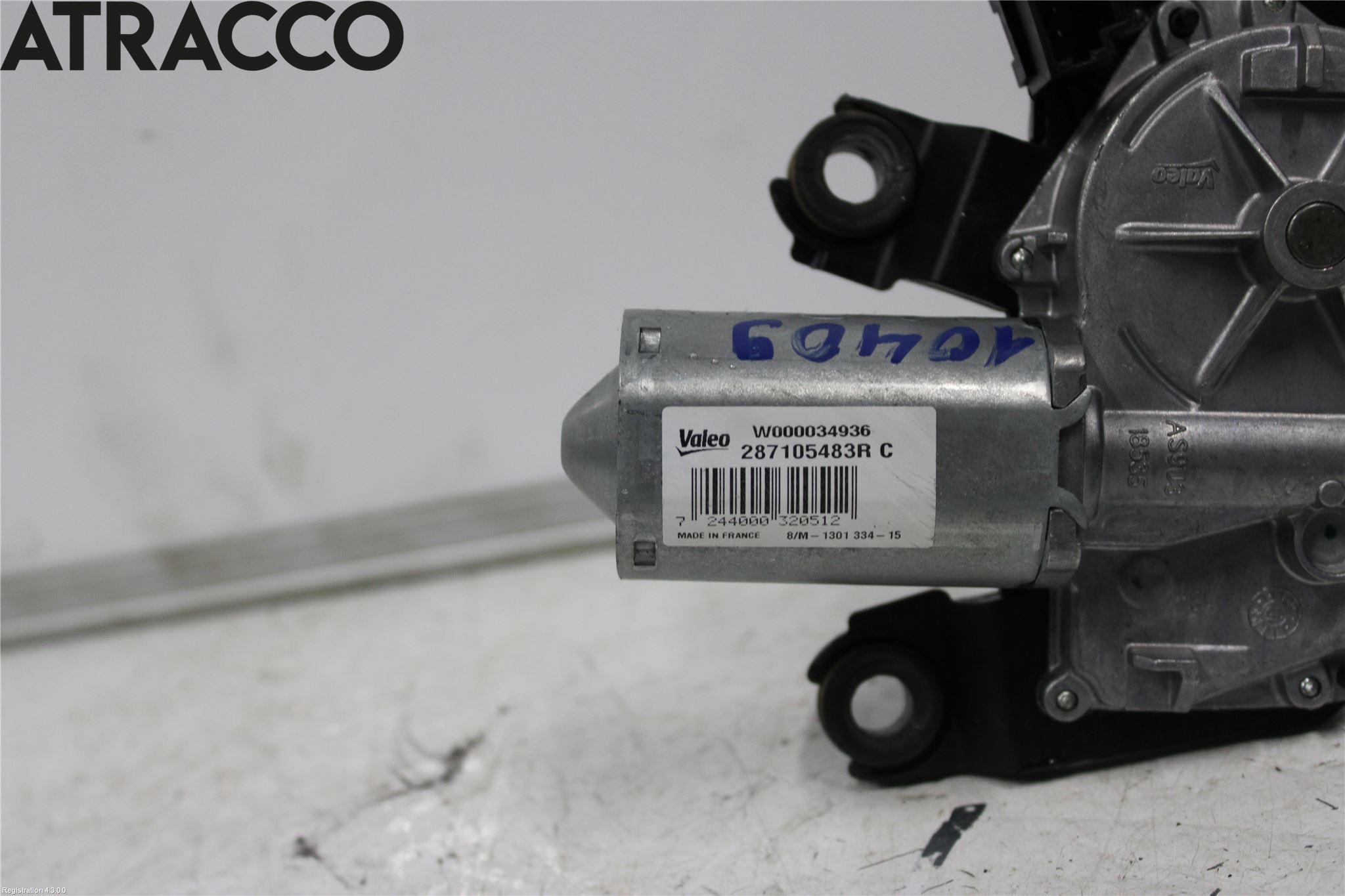 Renault ZOE/E-TECH 13- Viskermotor Bakluke