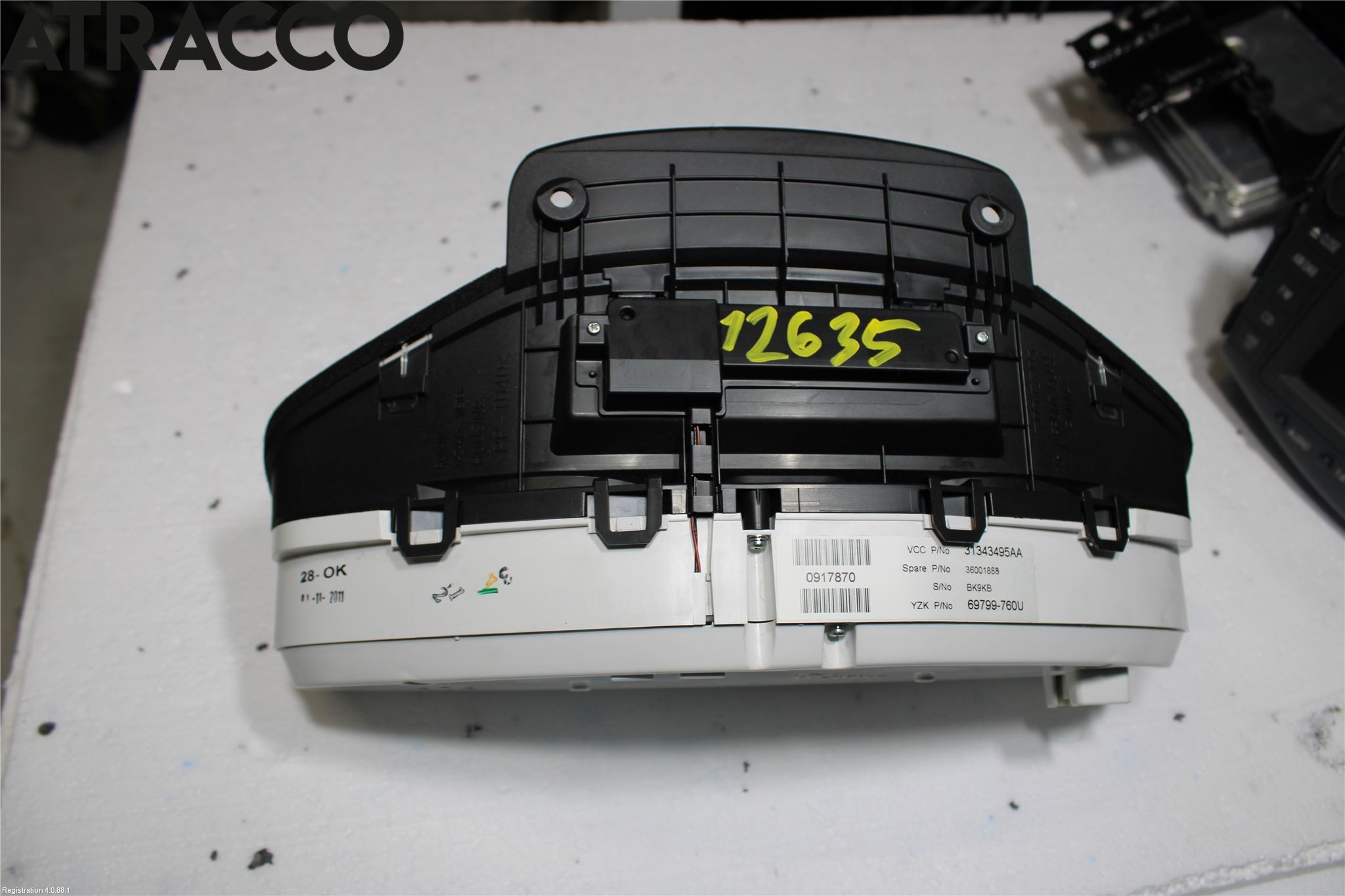 Volvo V60 11-13 Instr Speedometer