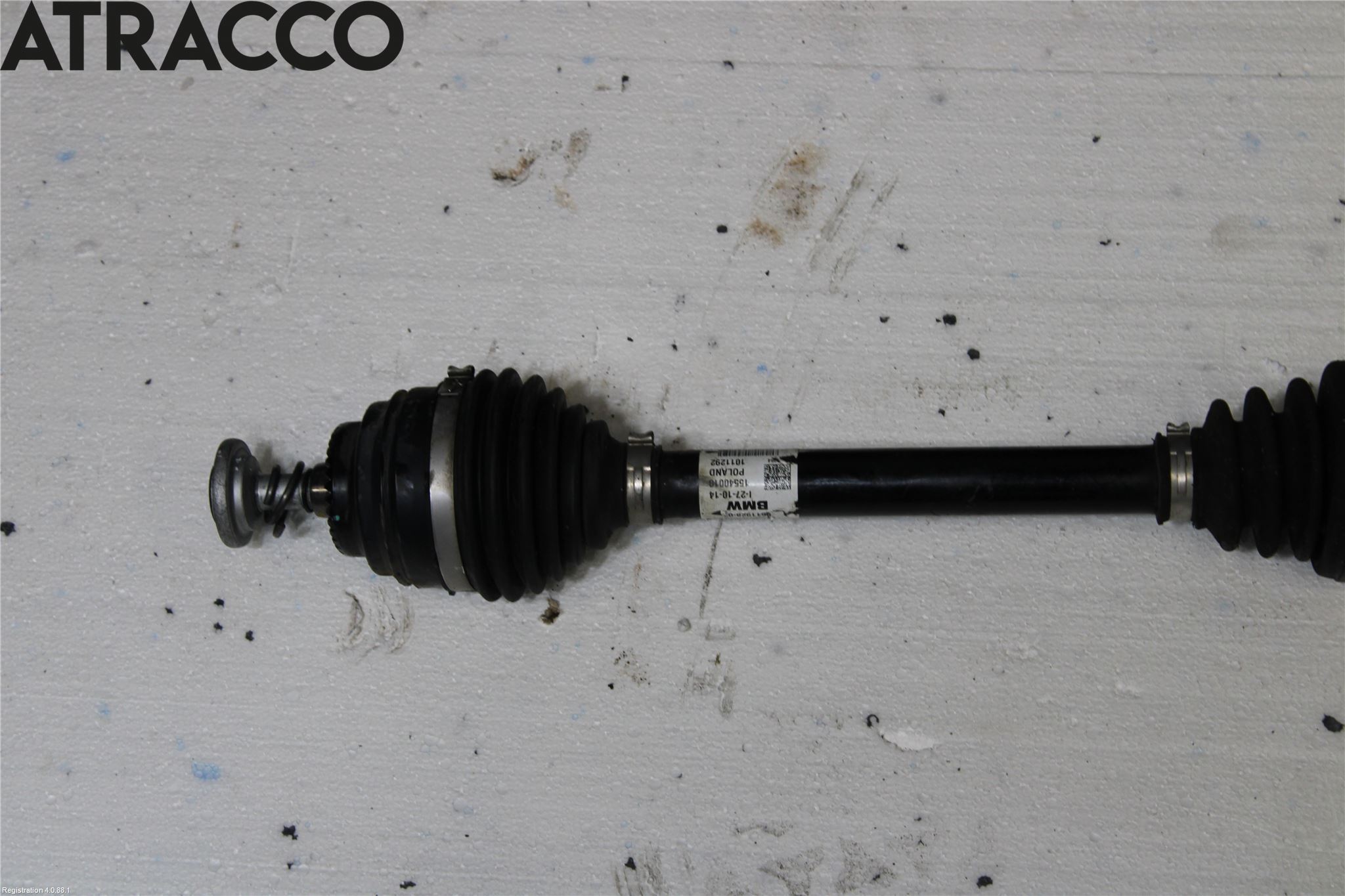 Mini ONE/COOPER 5DR F55 14-24 Drivaksel Foran Kompl Høyre