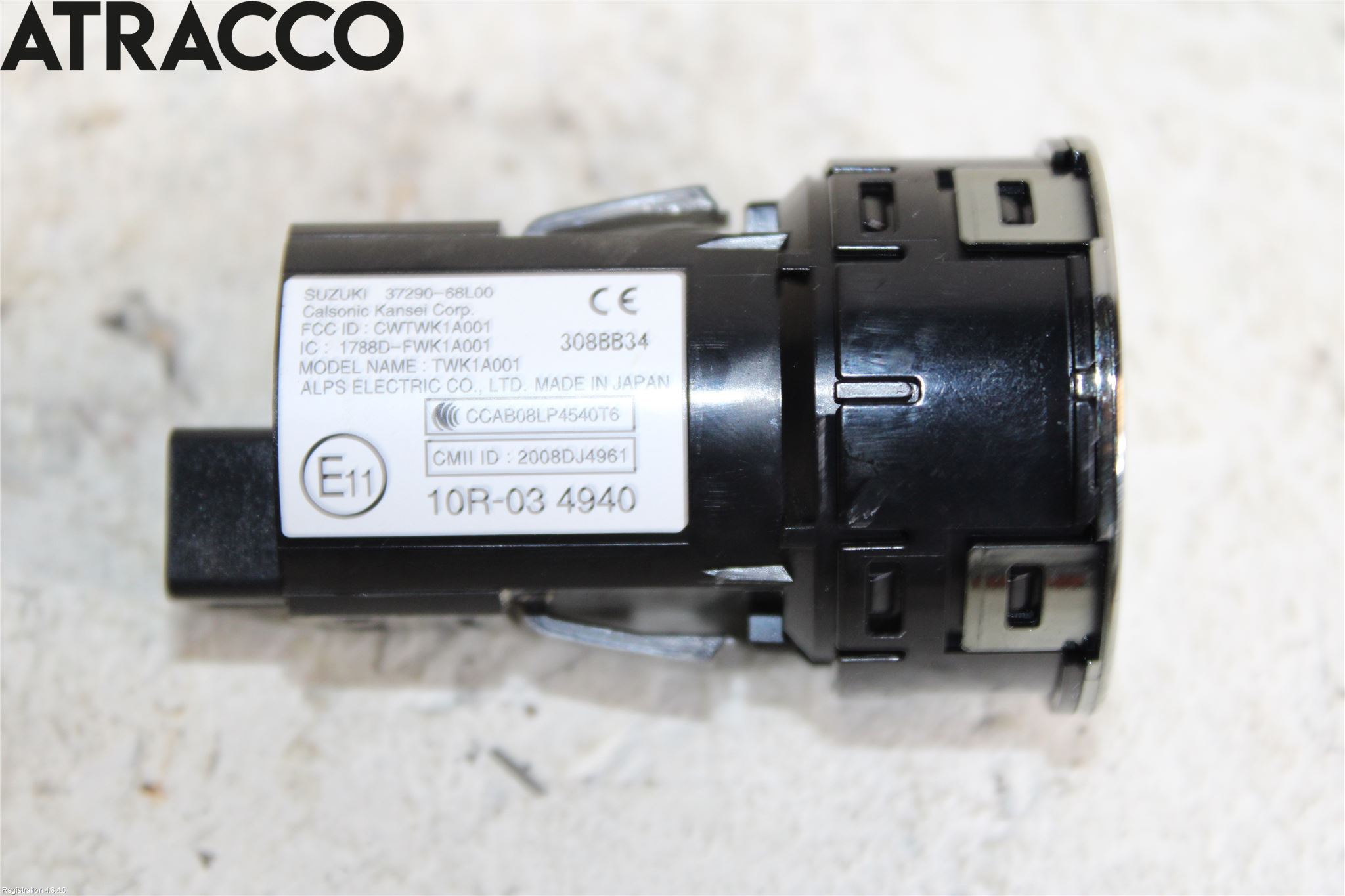 Suzuki SX4 S-CROSS 14-21 Startknapp Personbil