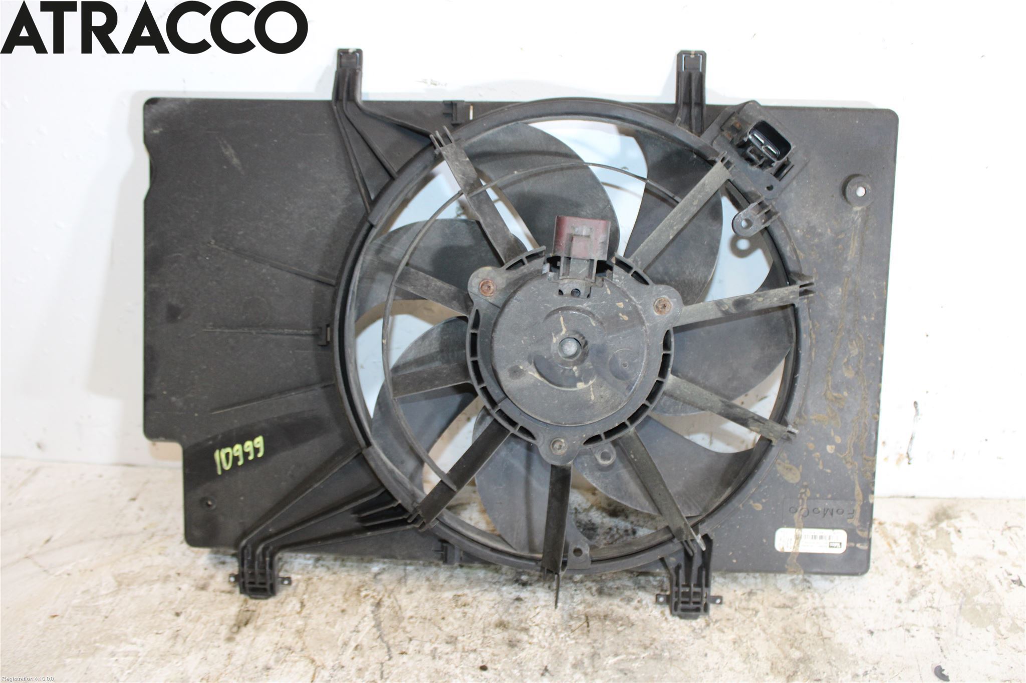 Ford FIESTA 09-12 Kjølevifte Elektrisk