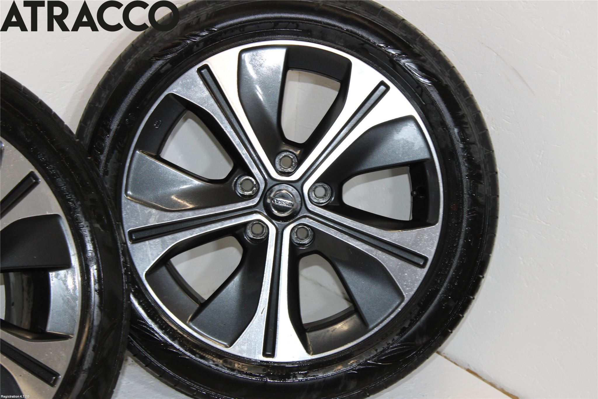 Nissan LEAF 18- Dekk Sommer På Alu Felg 4Stk