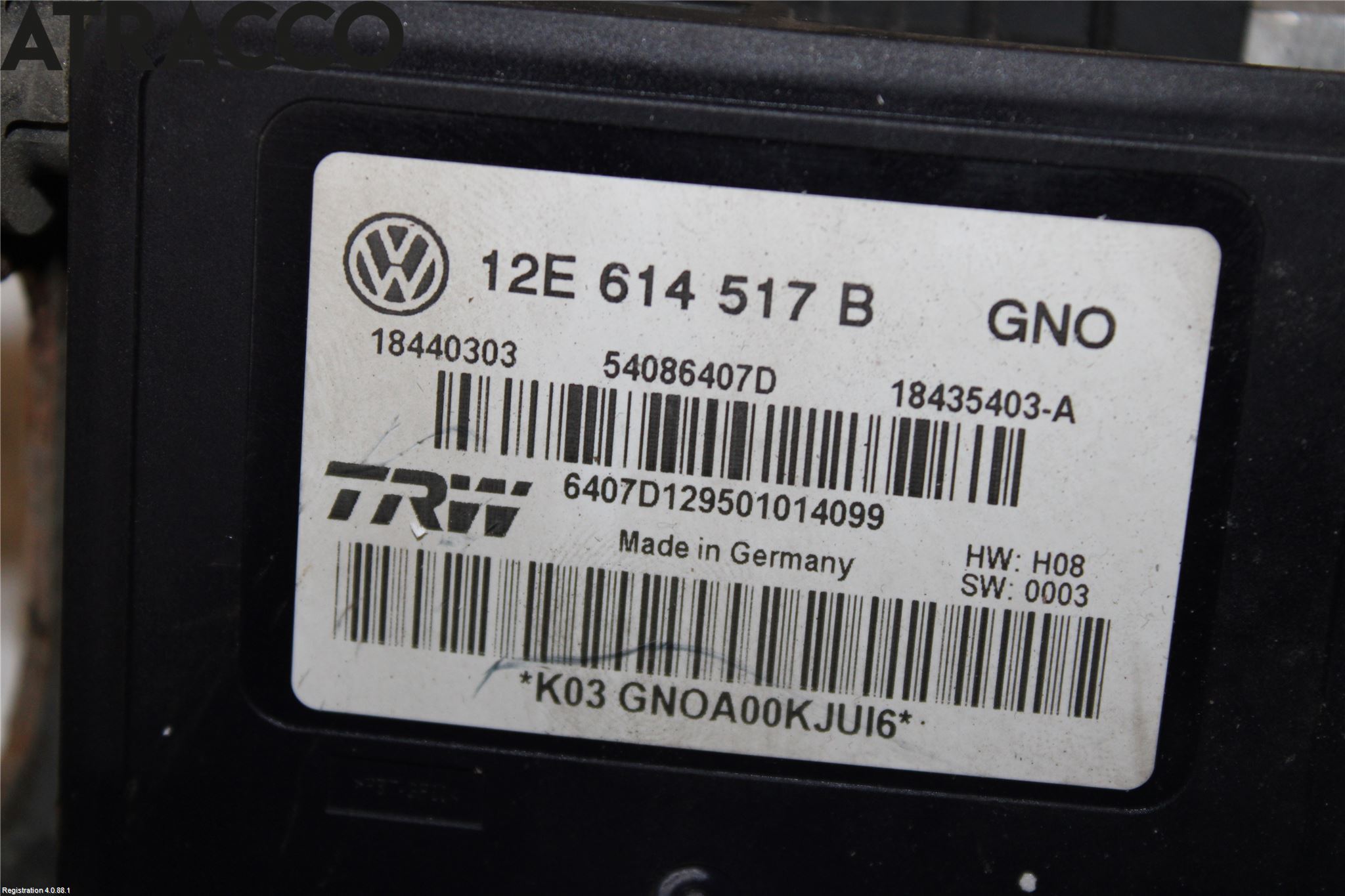 Volkswagen VW UP! / E-UP! Abs Hydraulikkaggregat