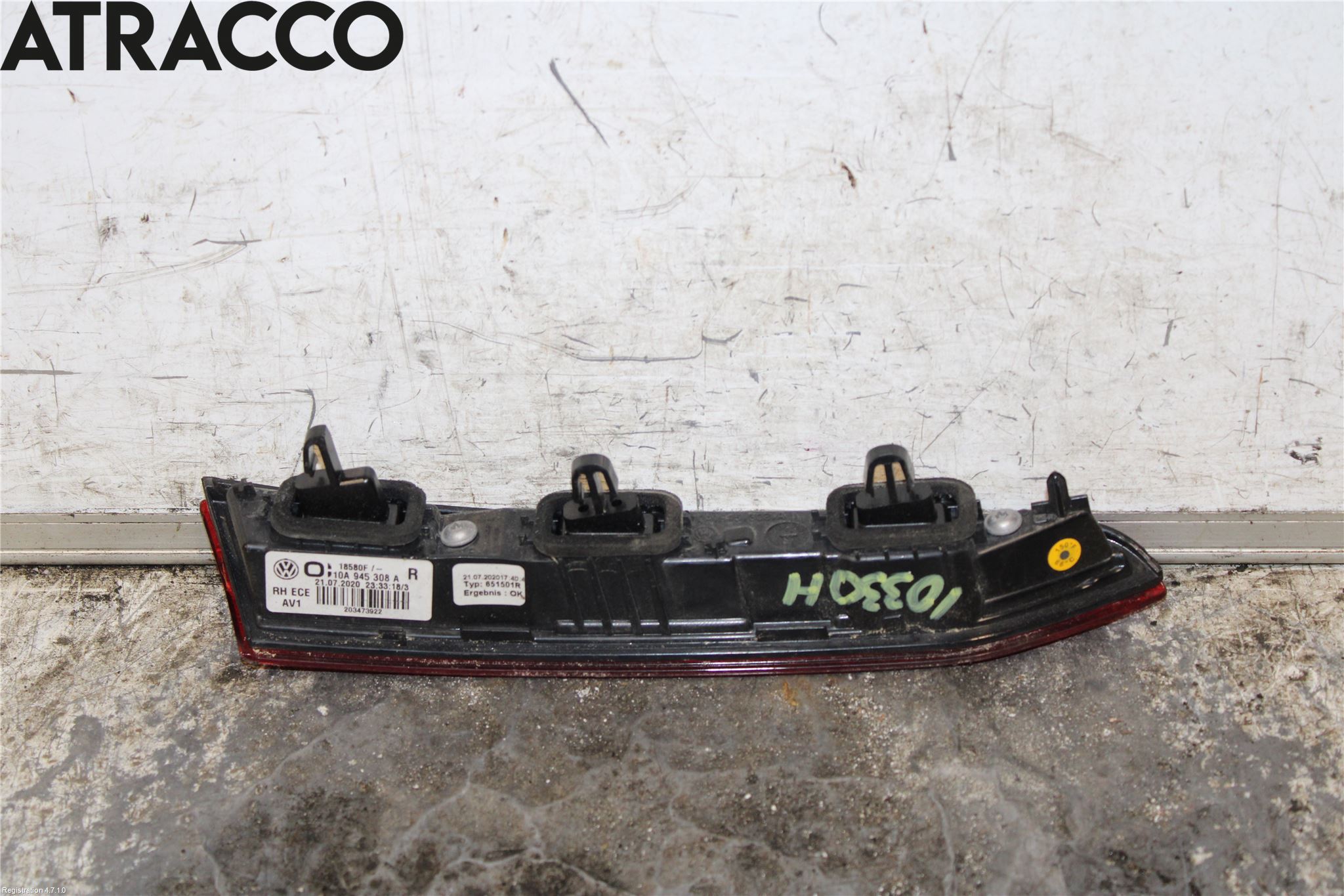 Volkswagen VW ID.3 21- Refleks Bak