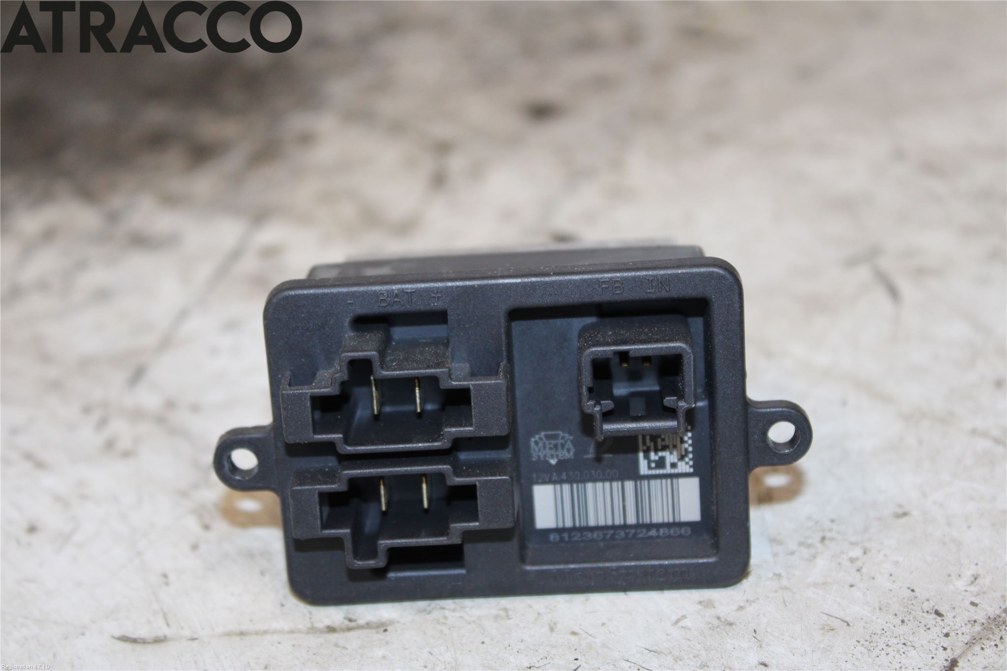 Citroen JUMPY 07-16 Varmeapparat Viftemotstand