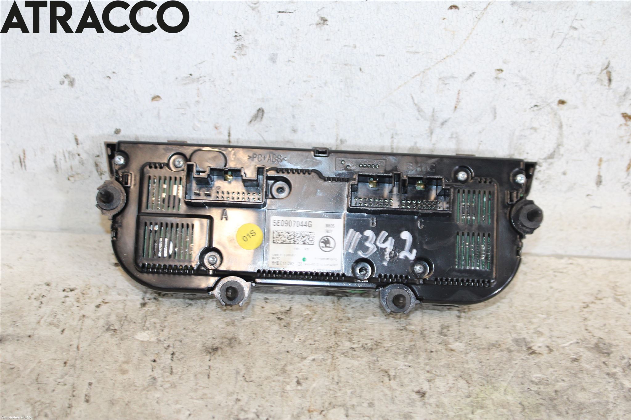 Skoda OCTAVIA (5E) 13-20 Varme Ac Betjening-Display