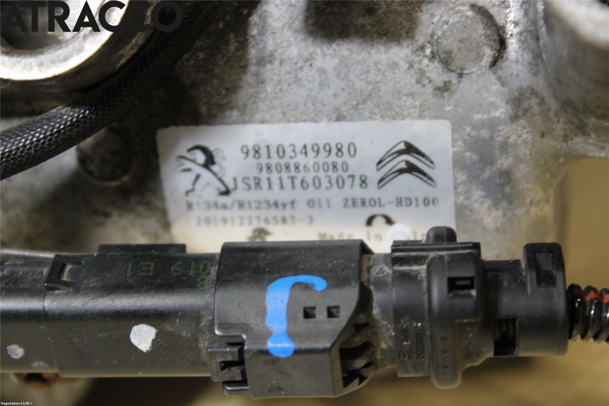 Citroen BERLINGO/E-BERLINGO 19- Varme Ac Kompressor