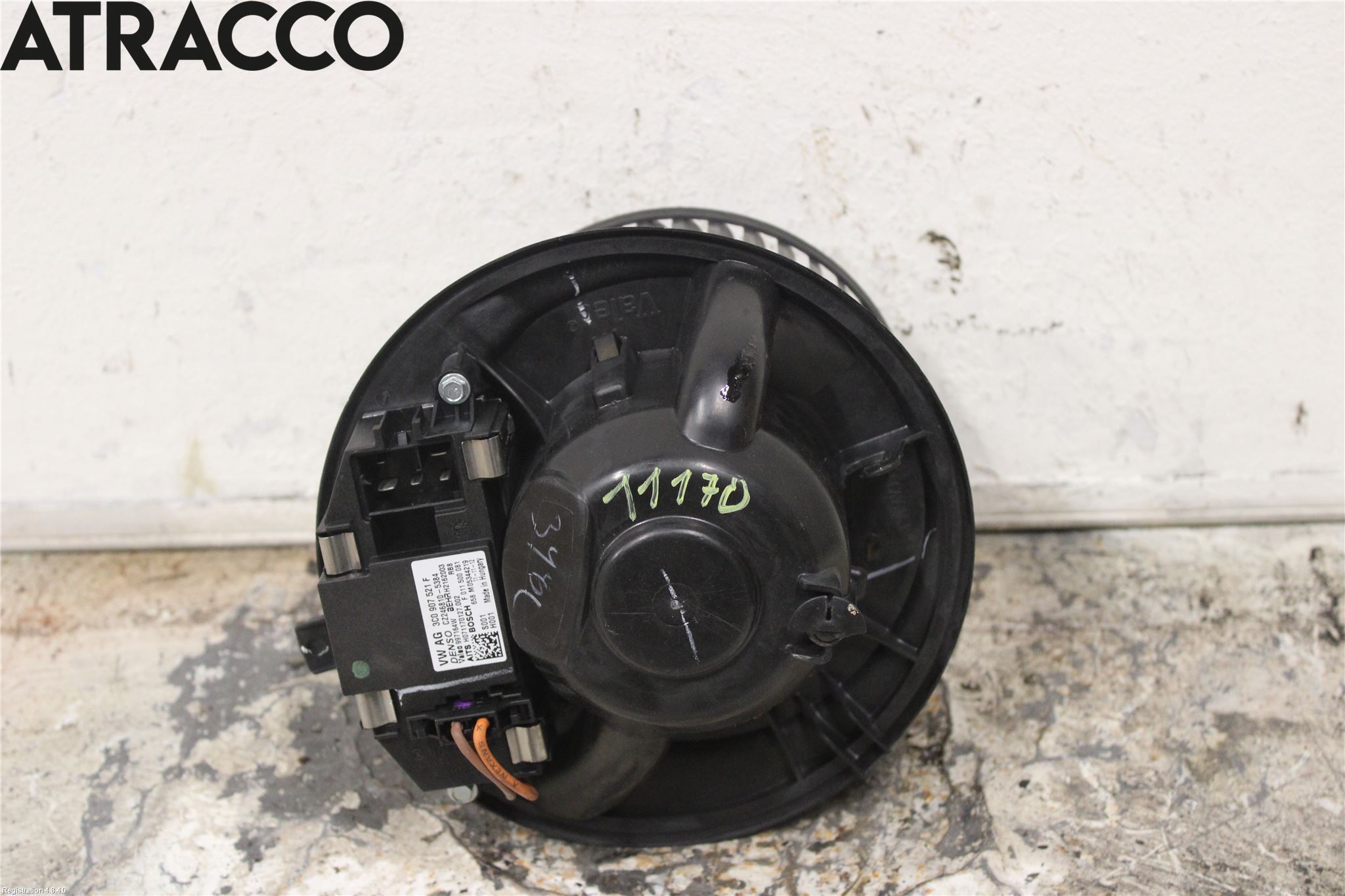 Volkswagen VW GOLF VI 09-13 Varmeapparat Viftemotor