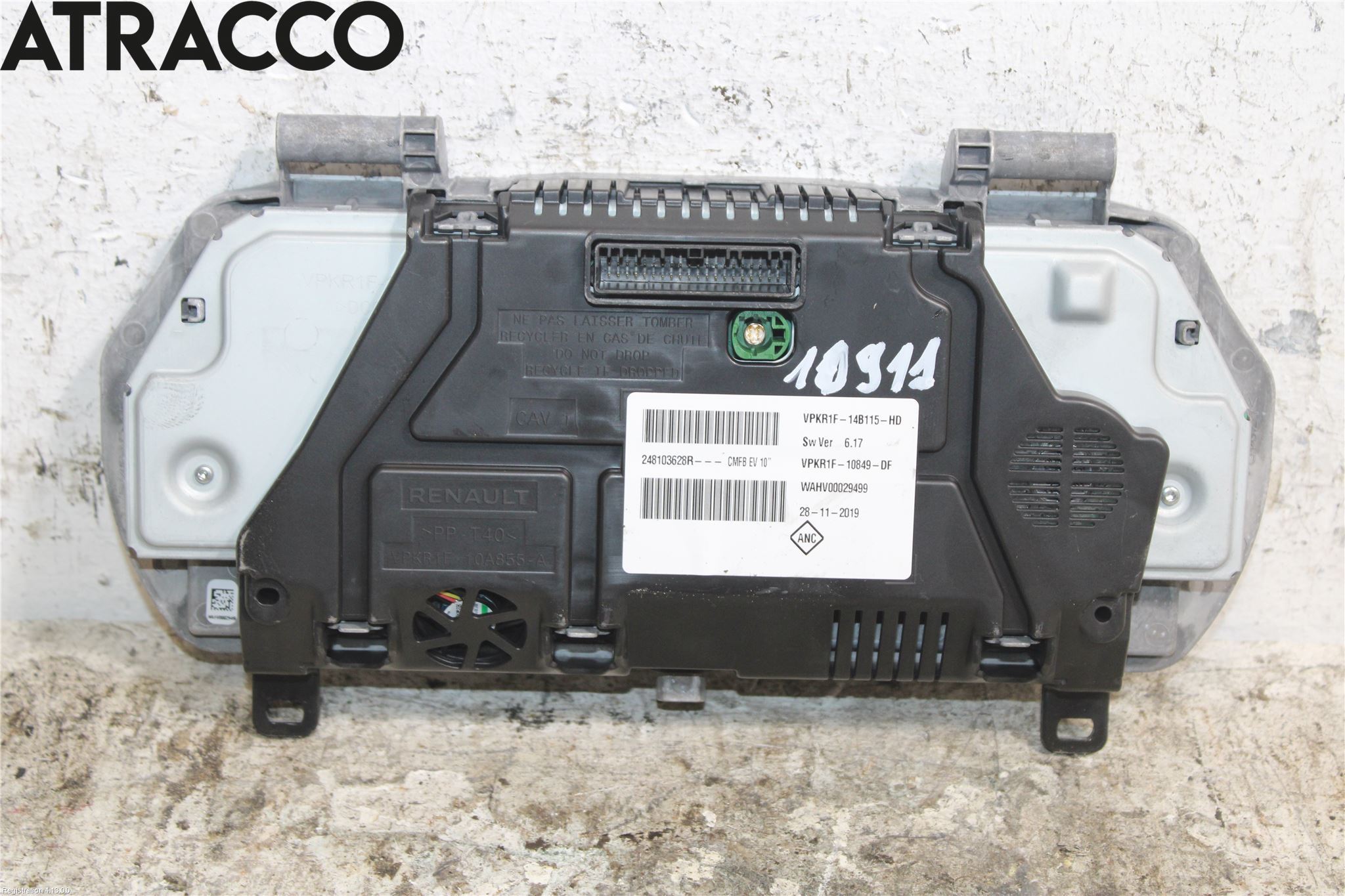 Renault ZOE/E-TECH 13- Instr Kombinert
