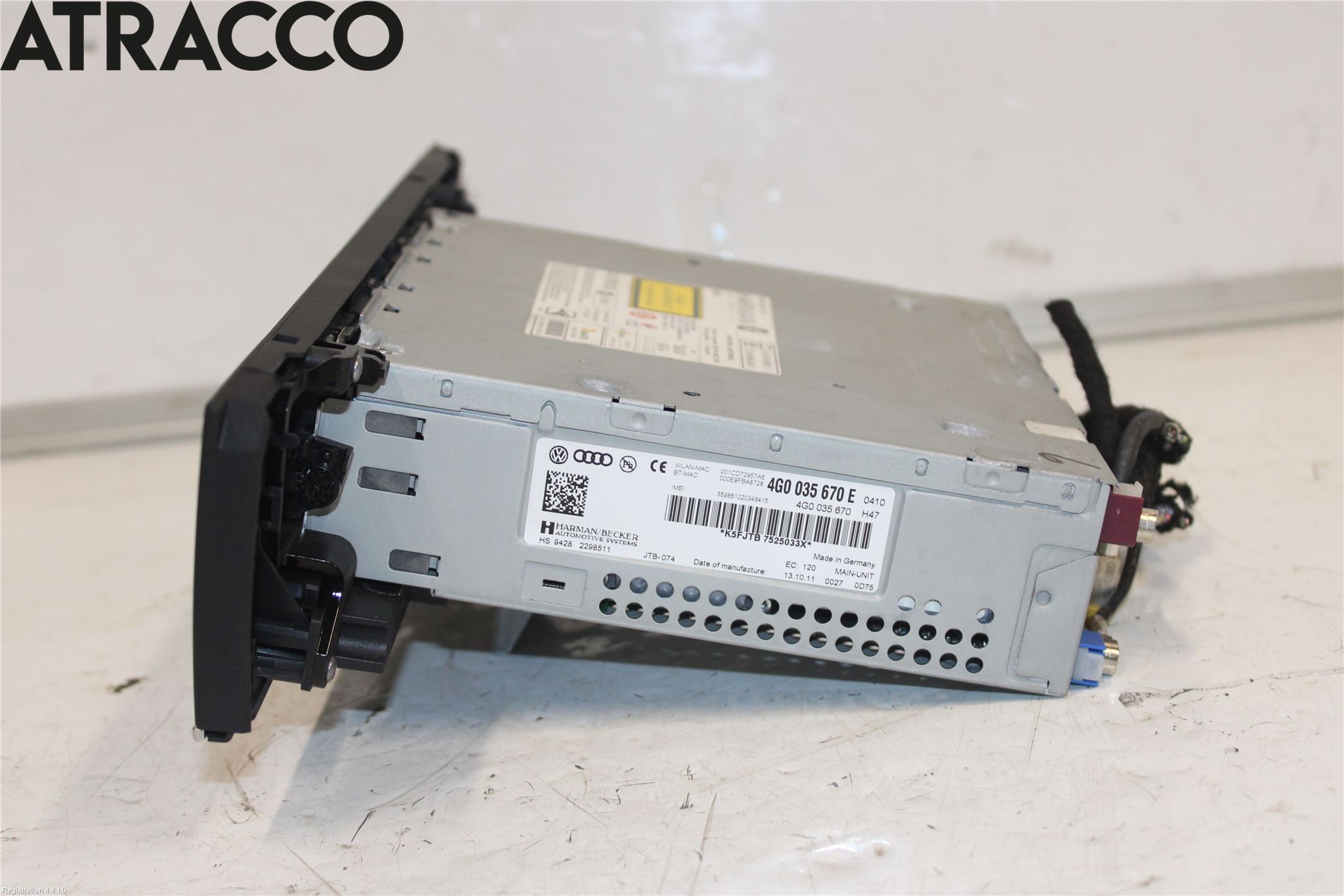 Audi A7/S7 4G 11-17 Stereo Radio