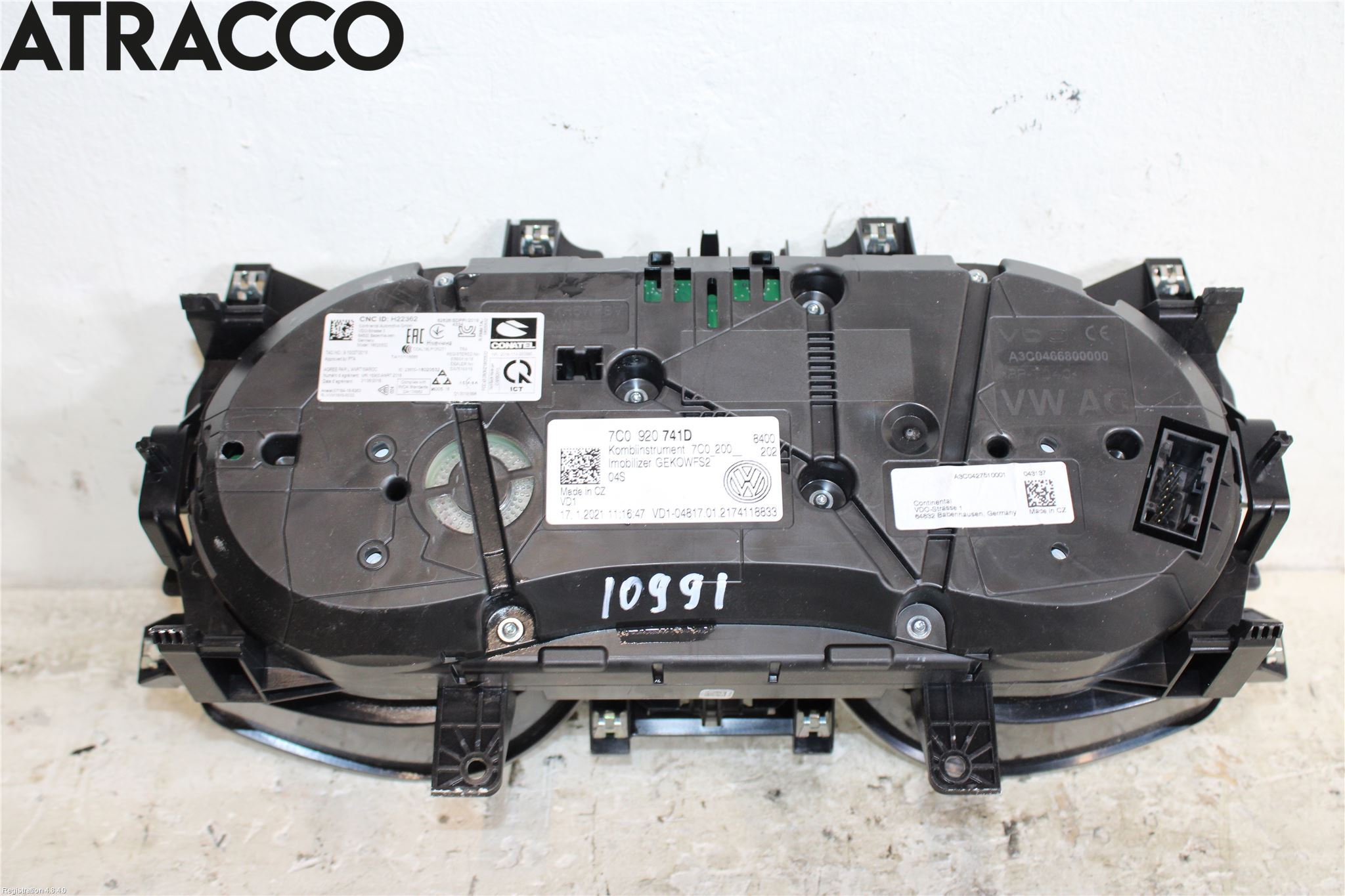 Volkswagen VW CRAFTER II / E-CRAFTER 17- Instr Kombinert