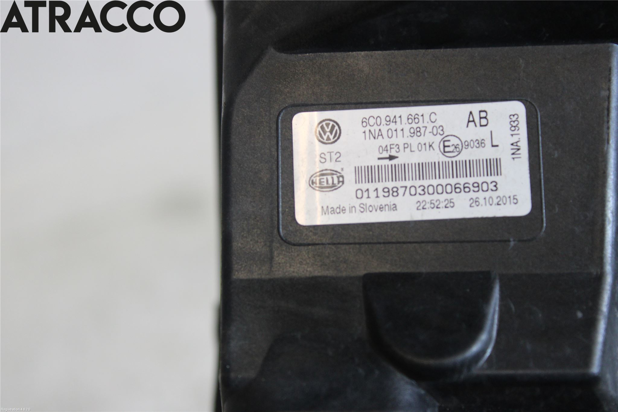 Volkswagen VW POLO 10-17 Frontlykt-Kurve-Tåkelys