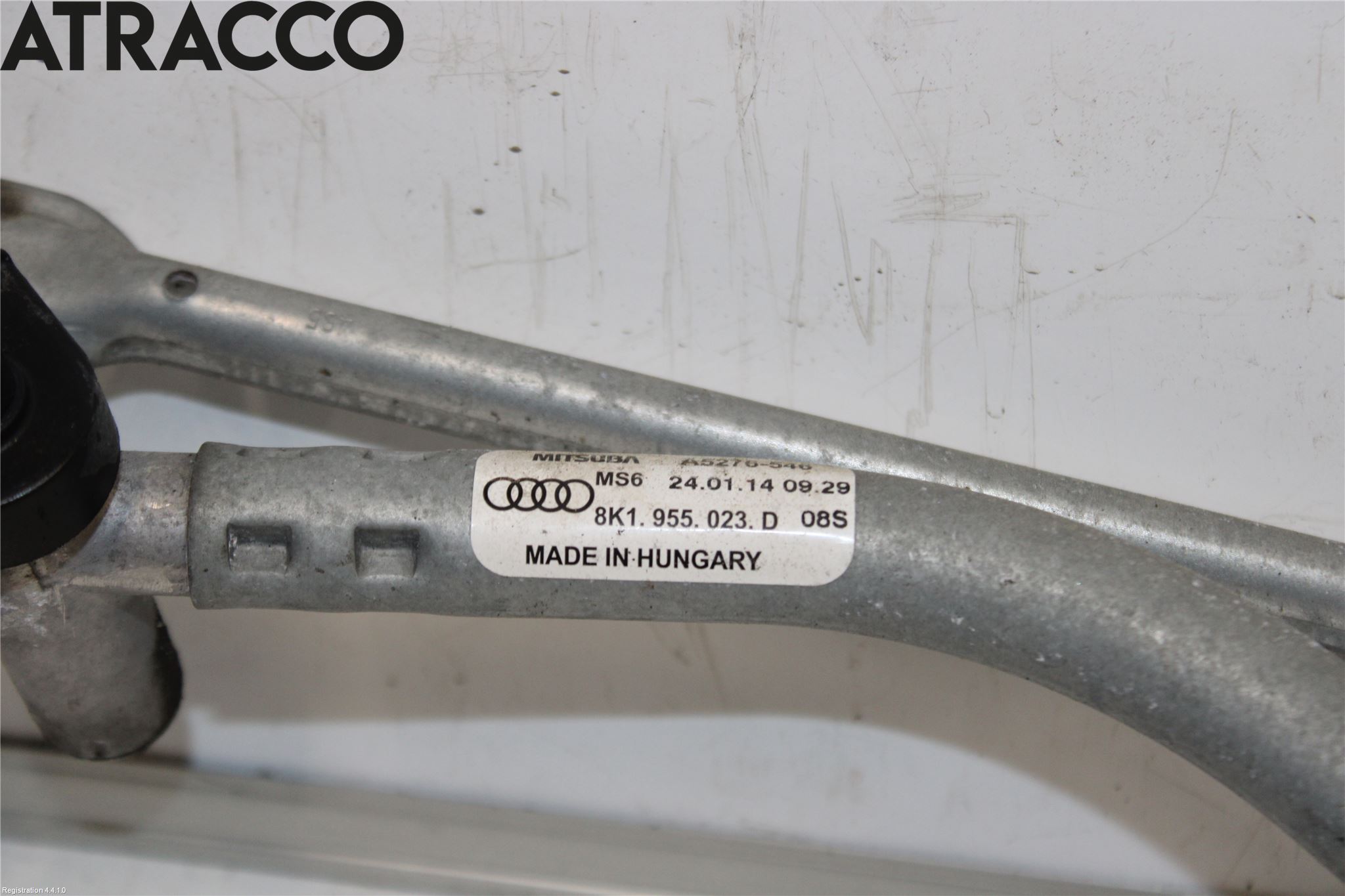 Audi A4 12-15 Viskermotor Frontrute