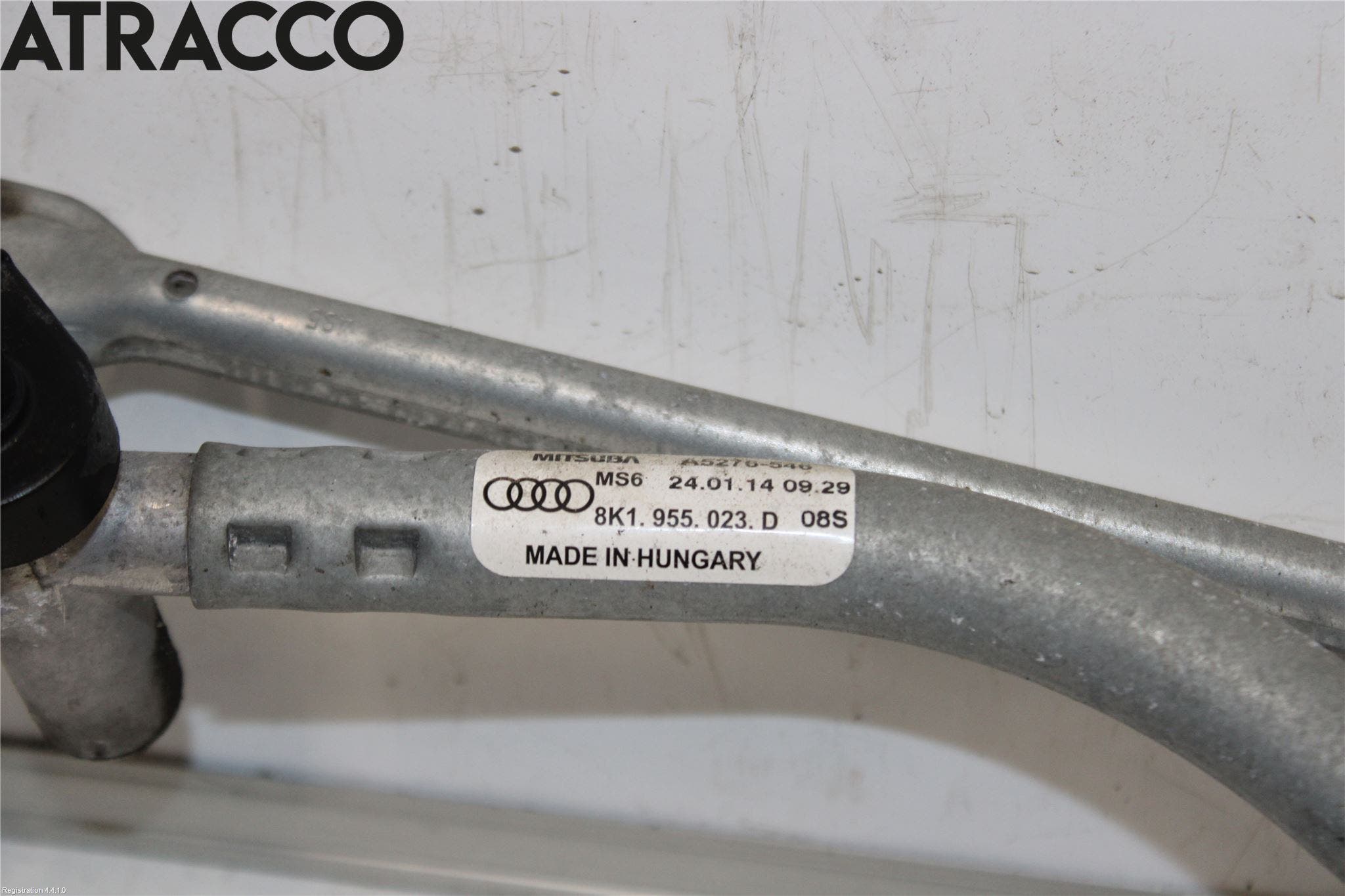 Audi A4 12-15 Viskermotor Frontrute