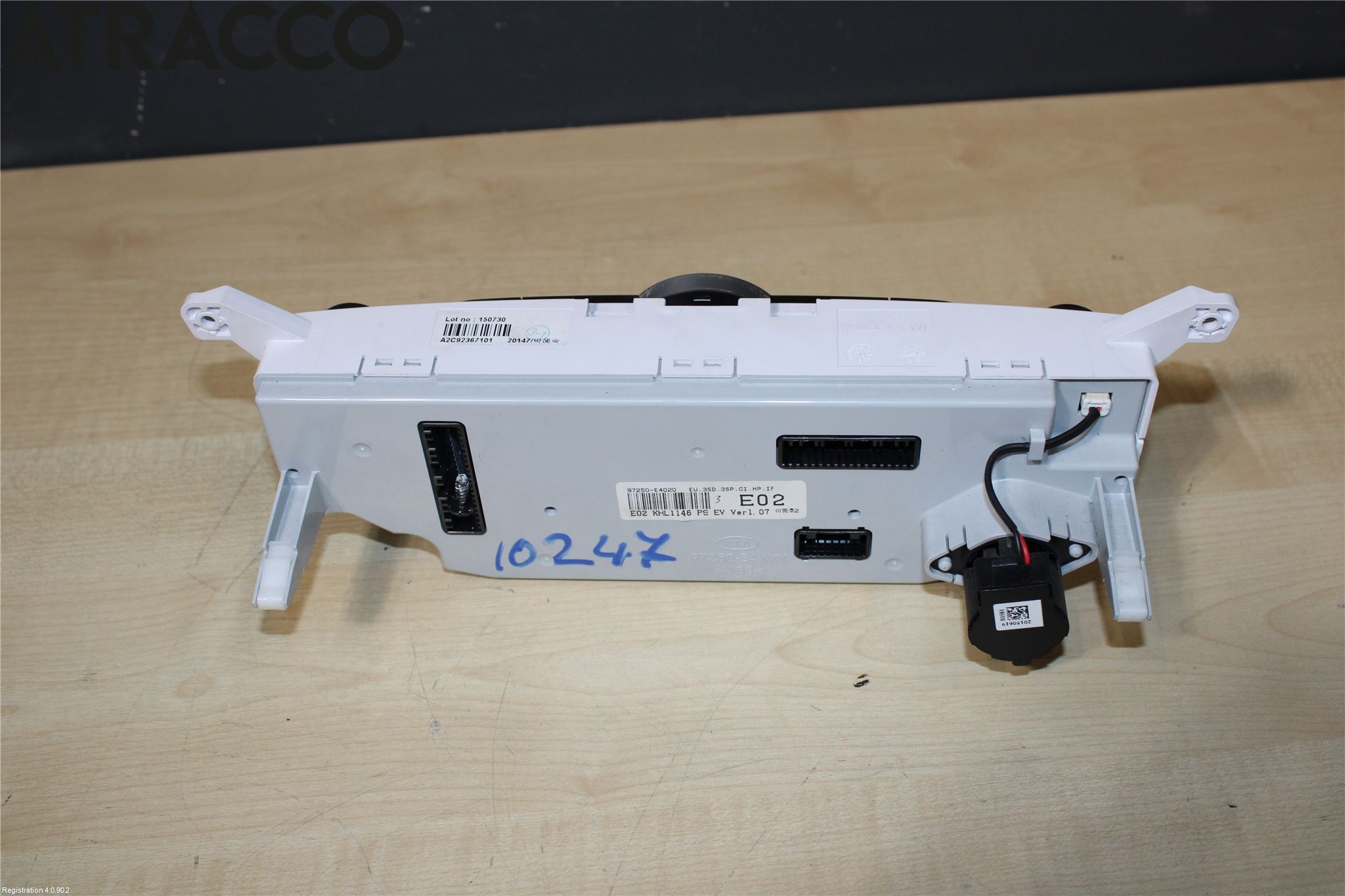 Kia SOUL 09- Varme Ac Betjening-Display