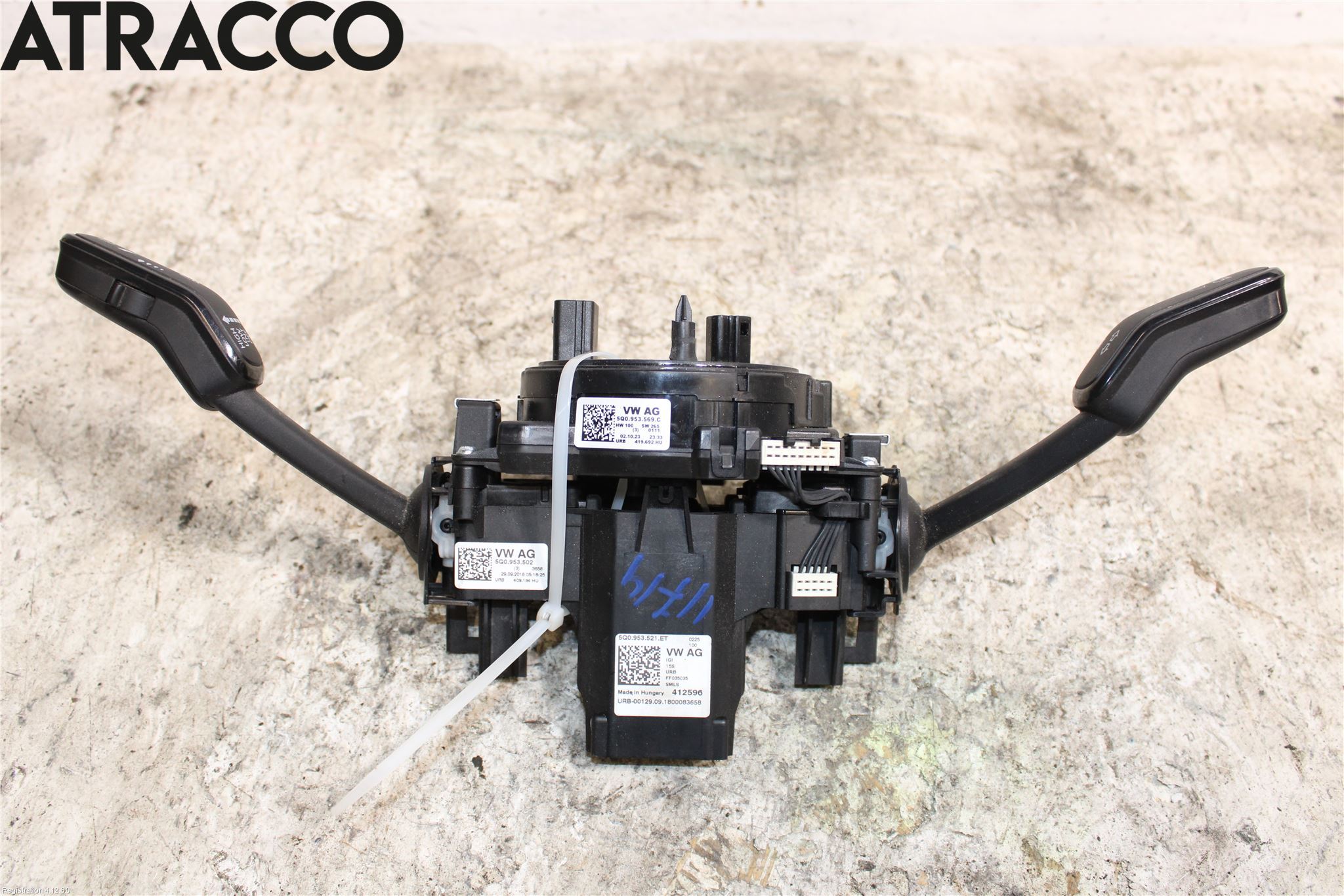 Volkswagen VW CRAFTER II / E-CRAFTER 17- Bryter Ratt Kombi H Og V