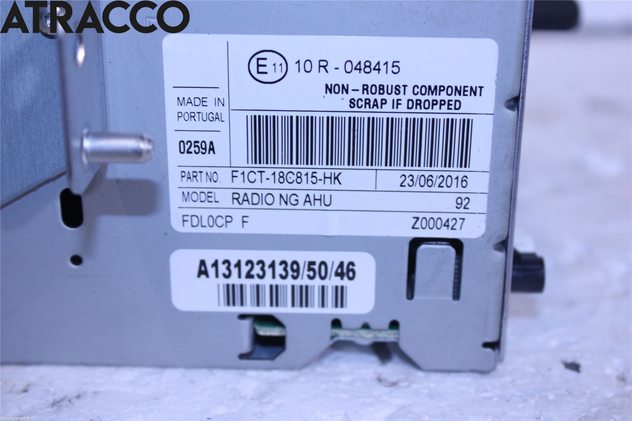 Ford GRAND C-MAX  11-14 Stereo Radio Med Cd