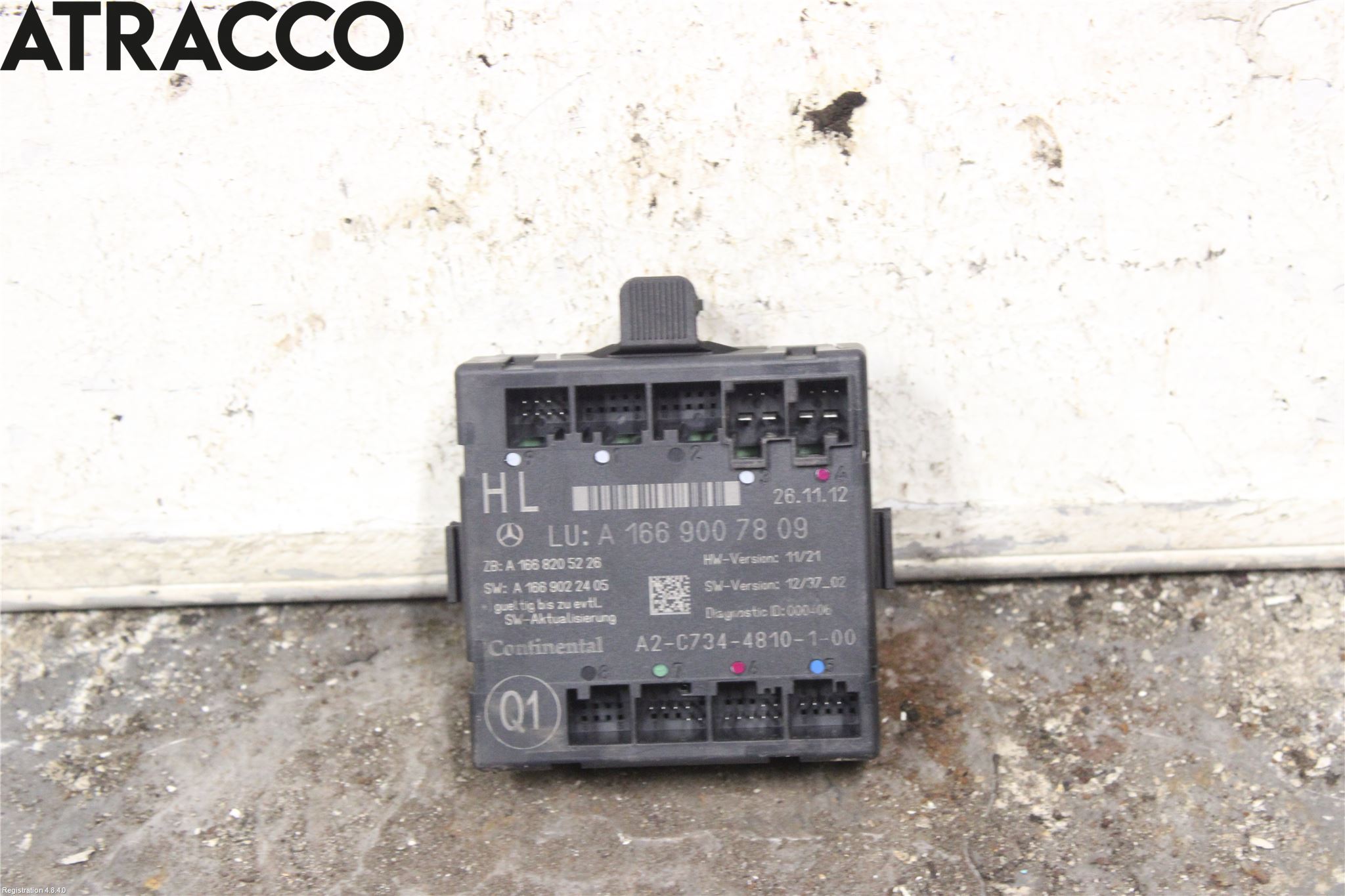 Mercedes-Benz MB ML/GLE-KLASS (W166) 12-18 Styreenhet Dør