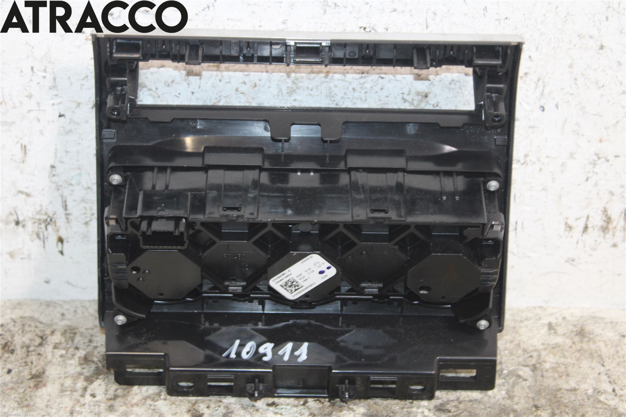 Renault ZOE/E-TECH 13- Varme Ac Betjening-Display